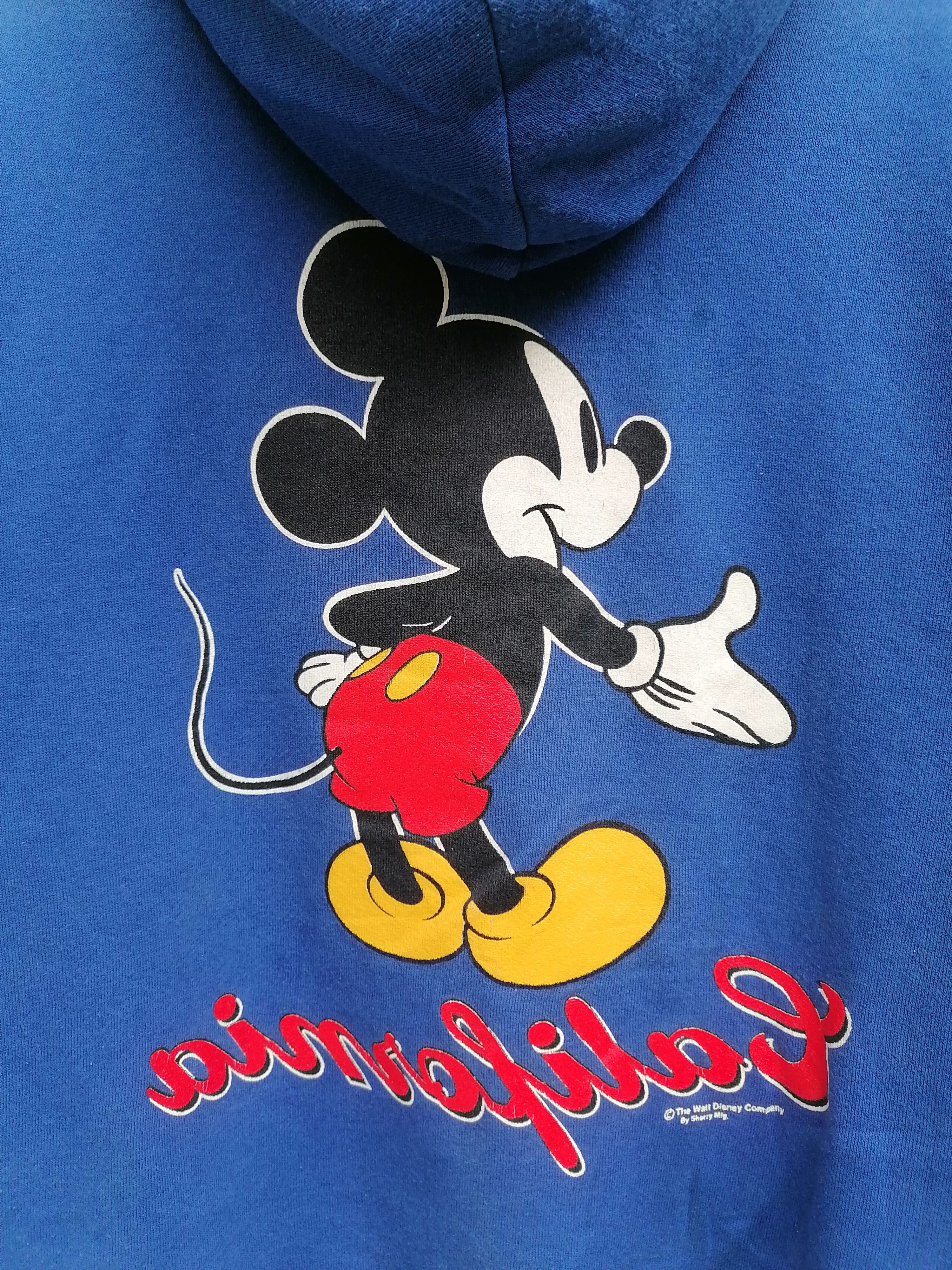 Disney × Mickey Mouse × Vintage Vintage Mickey Mouse California ©The Walt Disney Hoodies Size US L / EU 52-54 / 3 - 8 Thumbnail