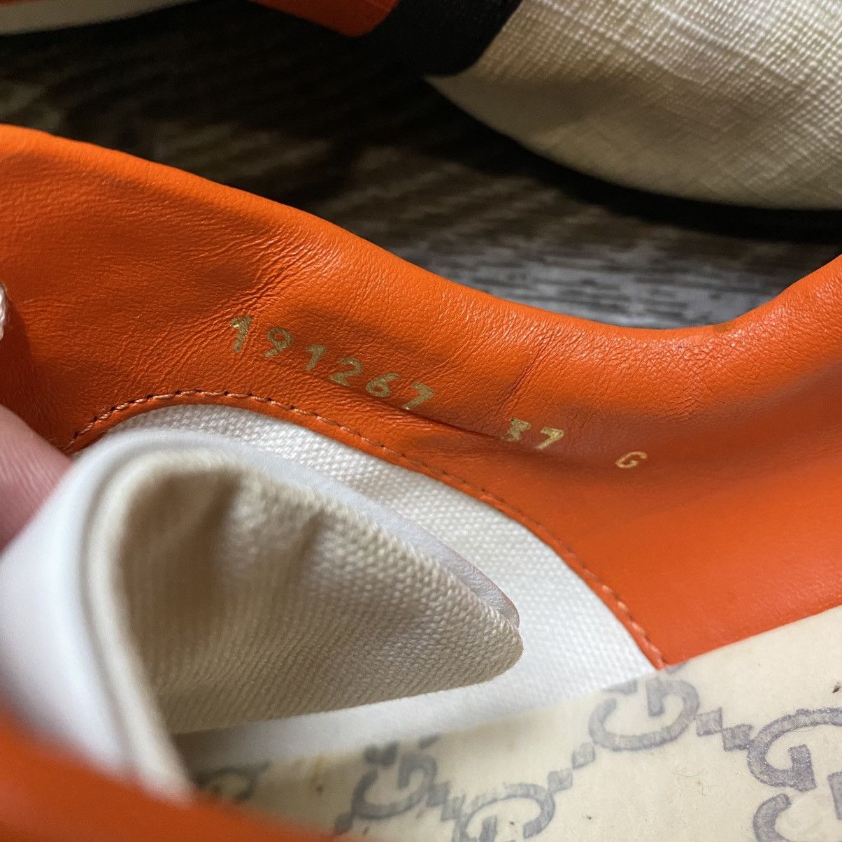 Gucci GUCCI Sneakers Leather GG Monogram Canvas Guccisima Size US 7.5 / IT 37.5 - 10 Thumbnail