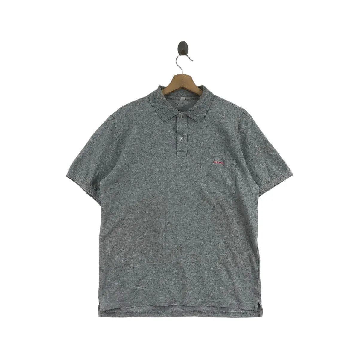 Vintage Vtg 90’ NISSAN FORMULA 1 Racing Team Polo Tee Shirt Size US L / EU 52-54 / 3 - 1 Thumbnail