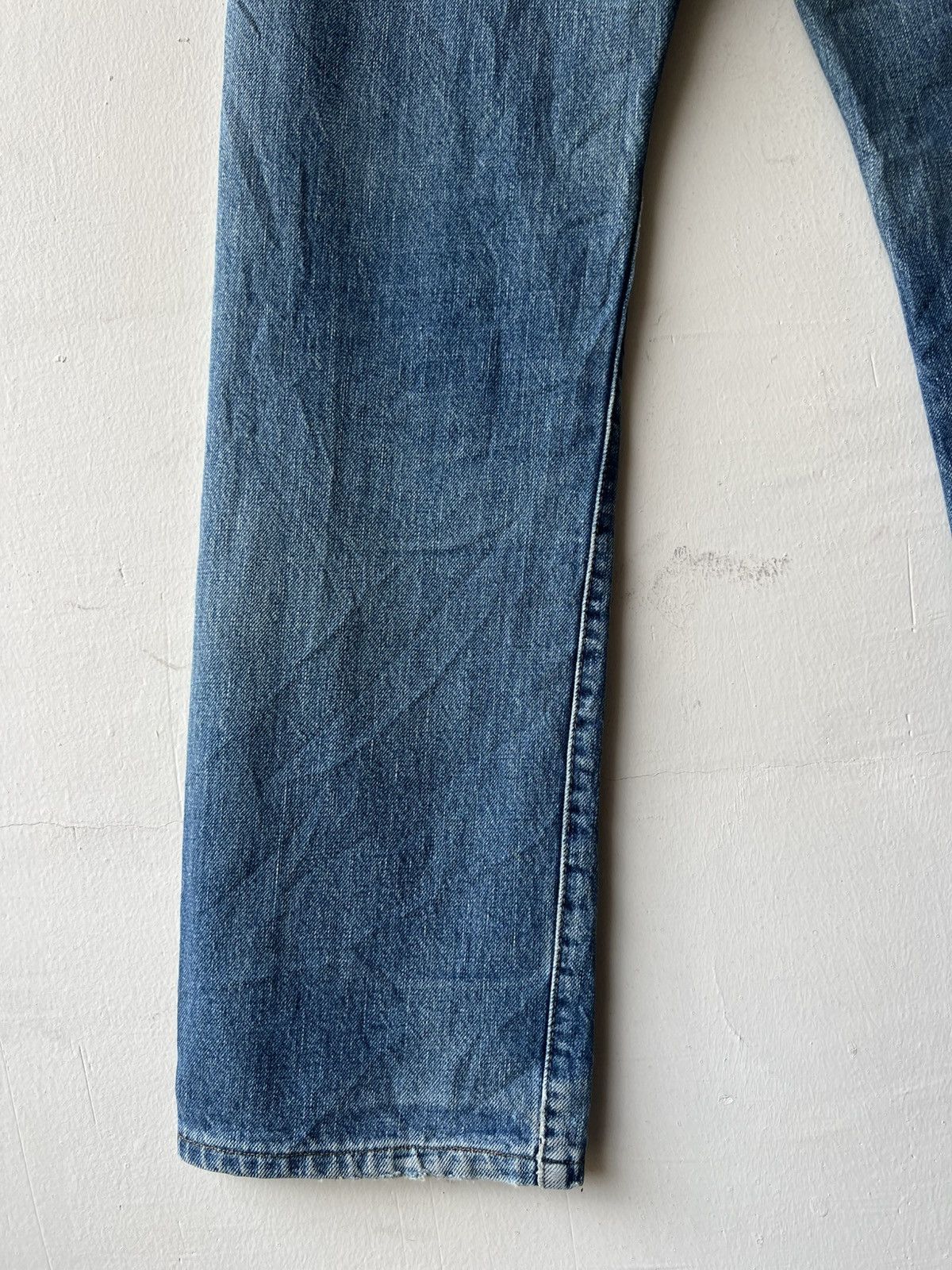 Levi's 90s Levi’s 502 XX Big E Aging Distress Denim Selvedge Jeans Size US 29 - 17 Thumbnail