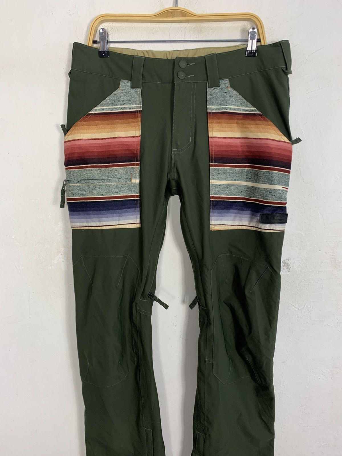 Vintage Burton Snowboard OG Tactical Pant Snow Multicolour Pocket Size US 34 / EU 50 - 3 Thumbnail