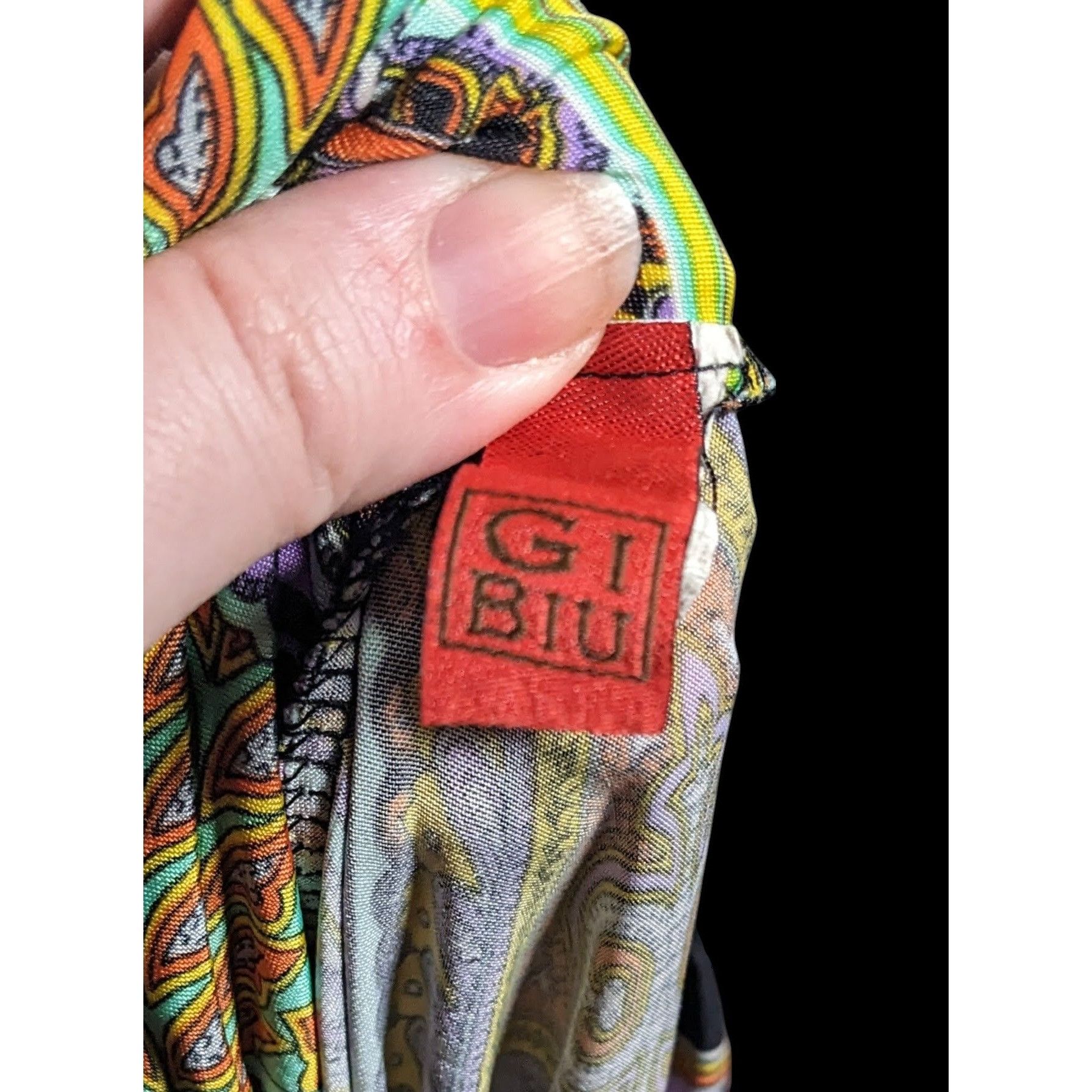 Other Gibiu Rainbow Bohemian Paisley Maxi Skirt Size 30" / US 8 / IT 44 - 3 Thumbnail