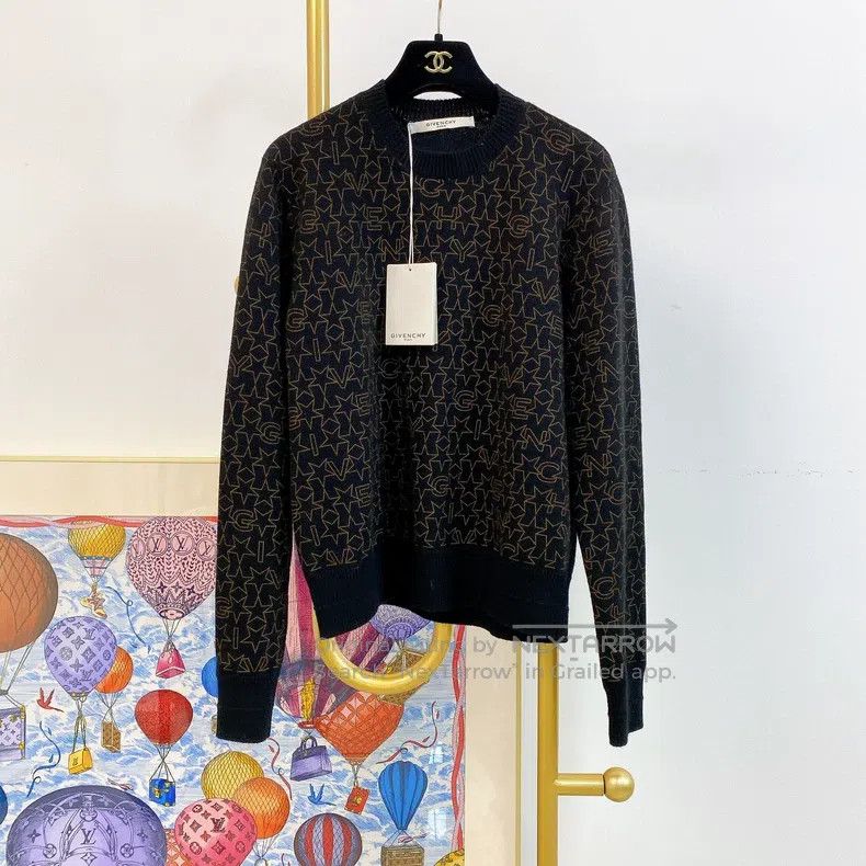 Givenchy Givenchy Dark Knit Top Size US XS / EU 42 / 0 - 1 Thumbnail