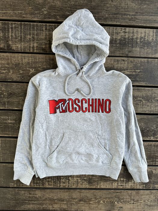 Moschino Moschino x HM X MTV Hoodie Grey S XS Grailed