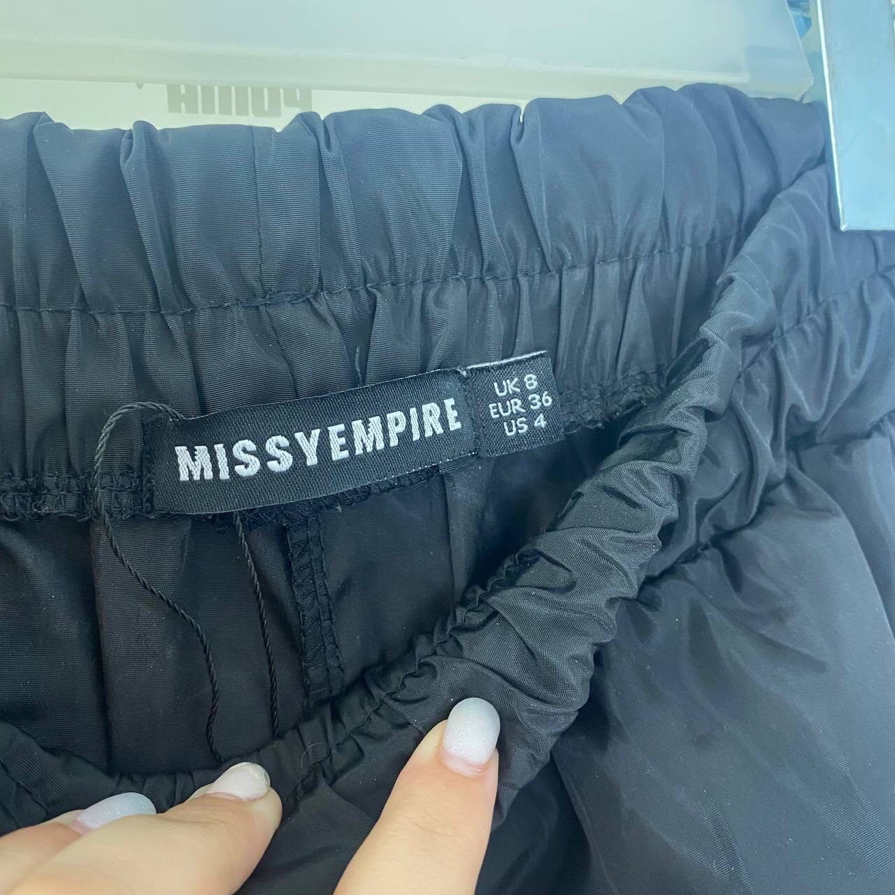 Japanese Brand Missyempire Avant Garde Pants Baggy Flared Black Size 27" / US 4 / IT 40 - 5 Thumbnail