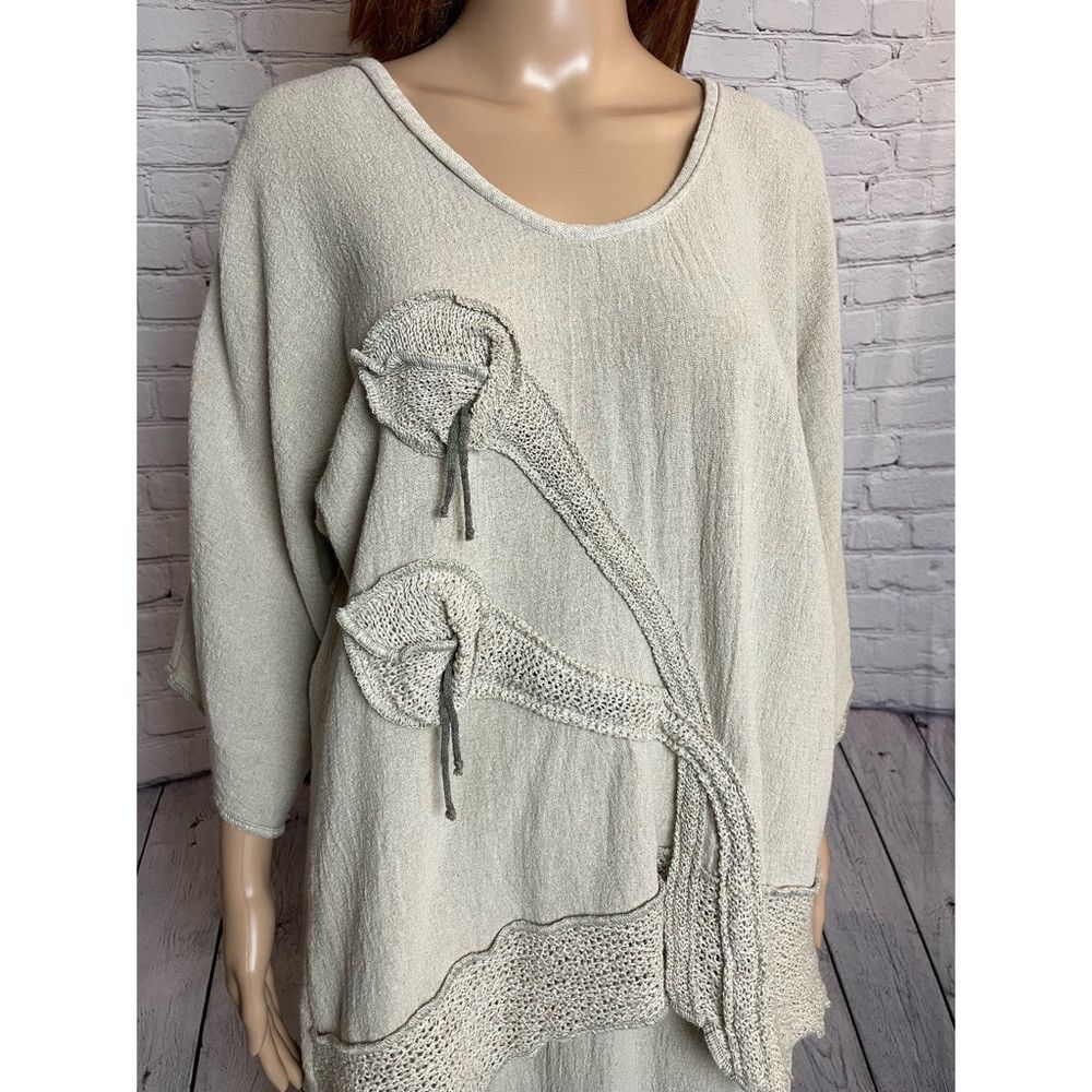 Other Jaskar Skirt Top Linen Cotton Set With Floral Décor Size M Size M / US 6-8 / IT 42-44 - 6 Thumbnail