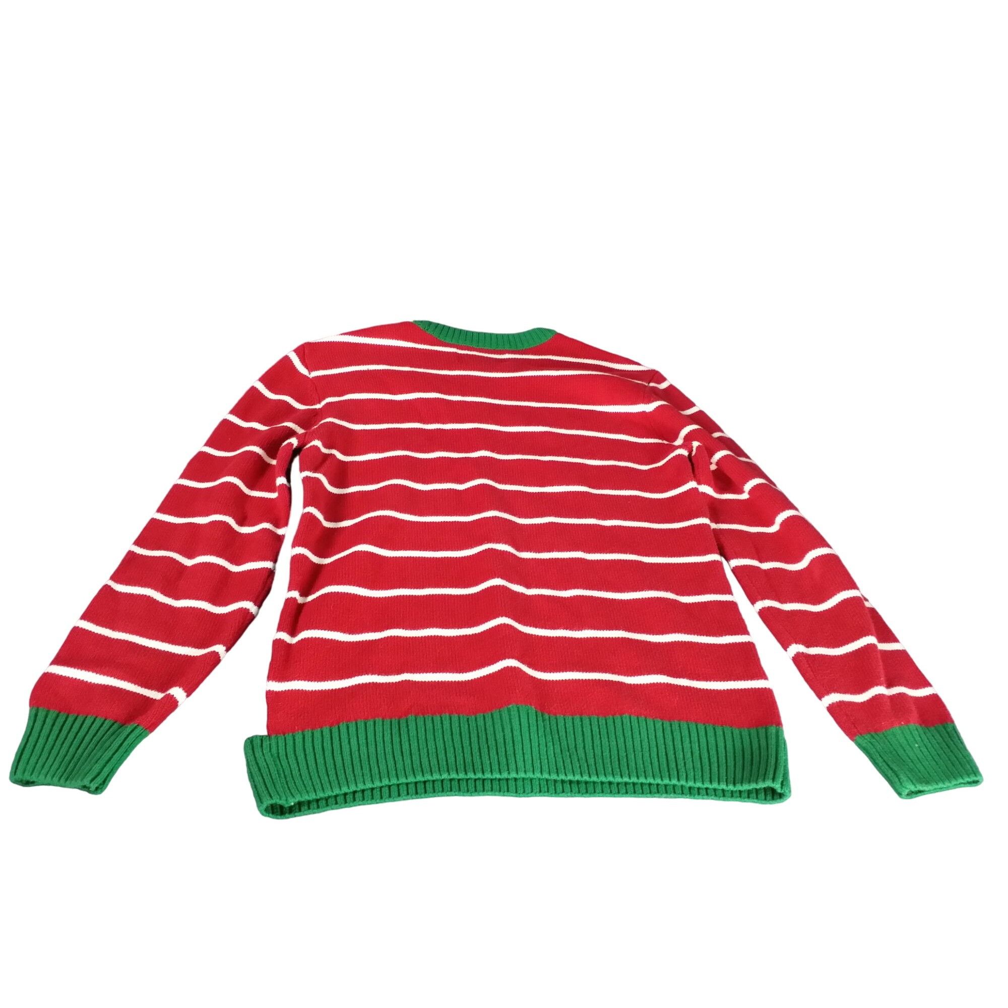 Holiday Brand Ugly Christmas Sweater Knit Pullover Sweater Polar Bear Sant Size S / US 4 / IT 40 - 8 Thumbnail