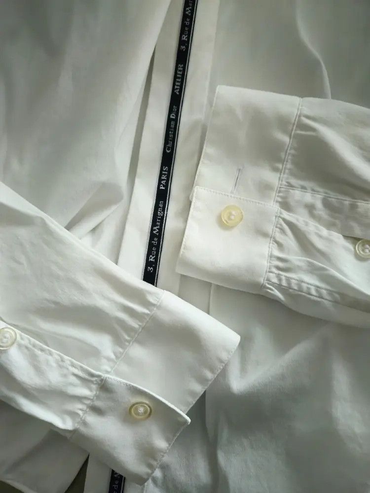 Dior Sz 41 Dior Homme Classic Logo Stitches Shirt-2505 Size US L / EU 52-54 / 3 - 4 Thumbnail