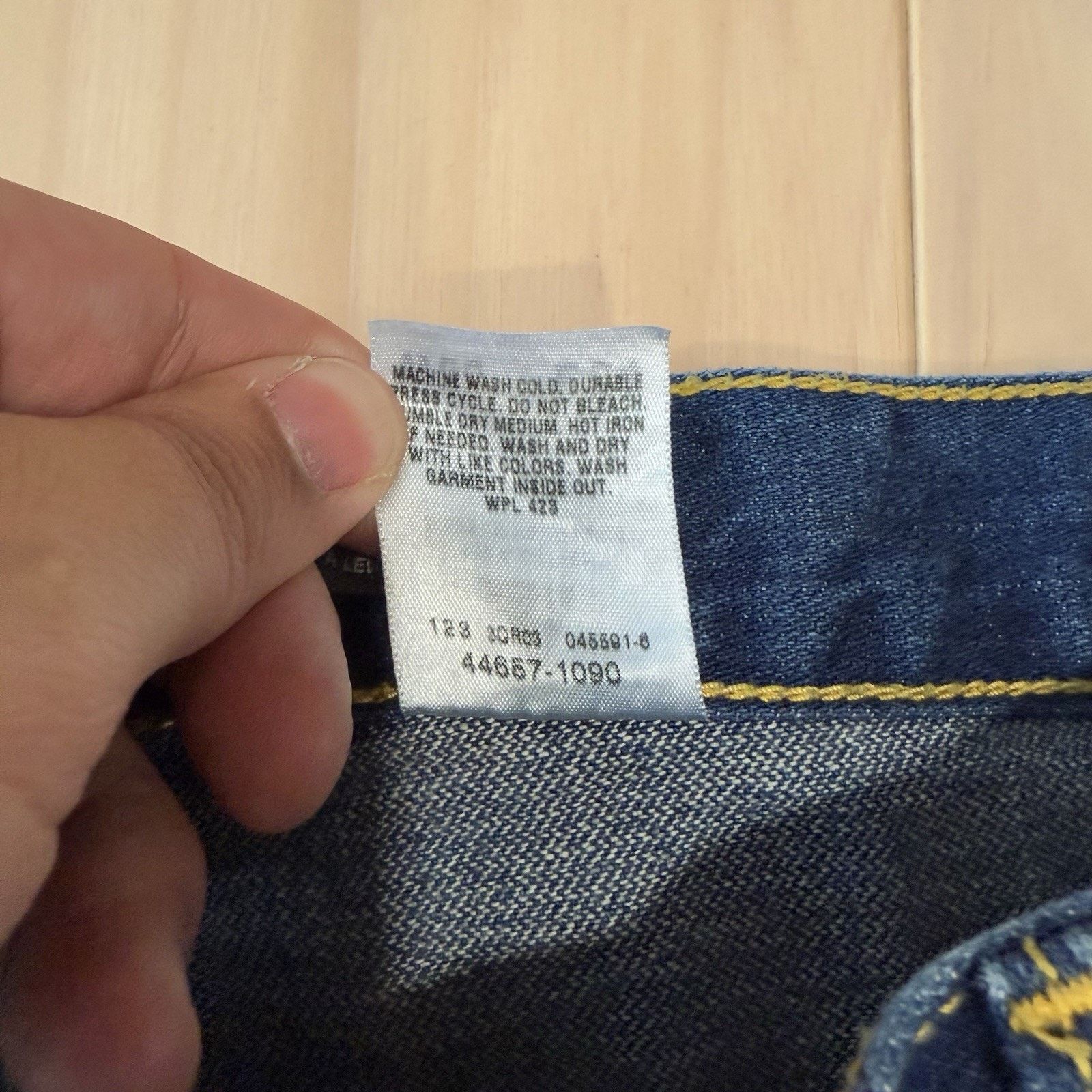 Levi's × Vintage Vintage Levis Silver Tab Jeans 36 Blue 90s Carpenter Baggy Size US 36 / EU 52 - 6 Thumbnail
