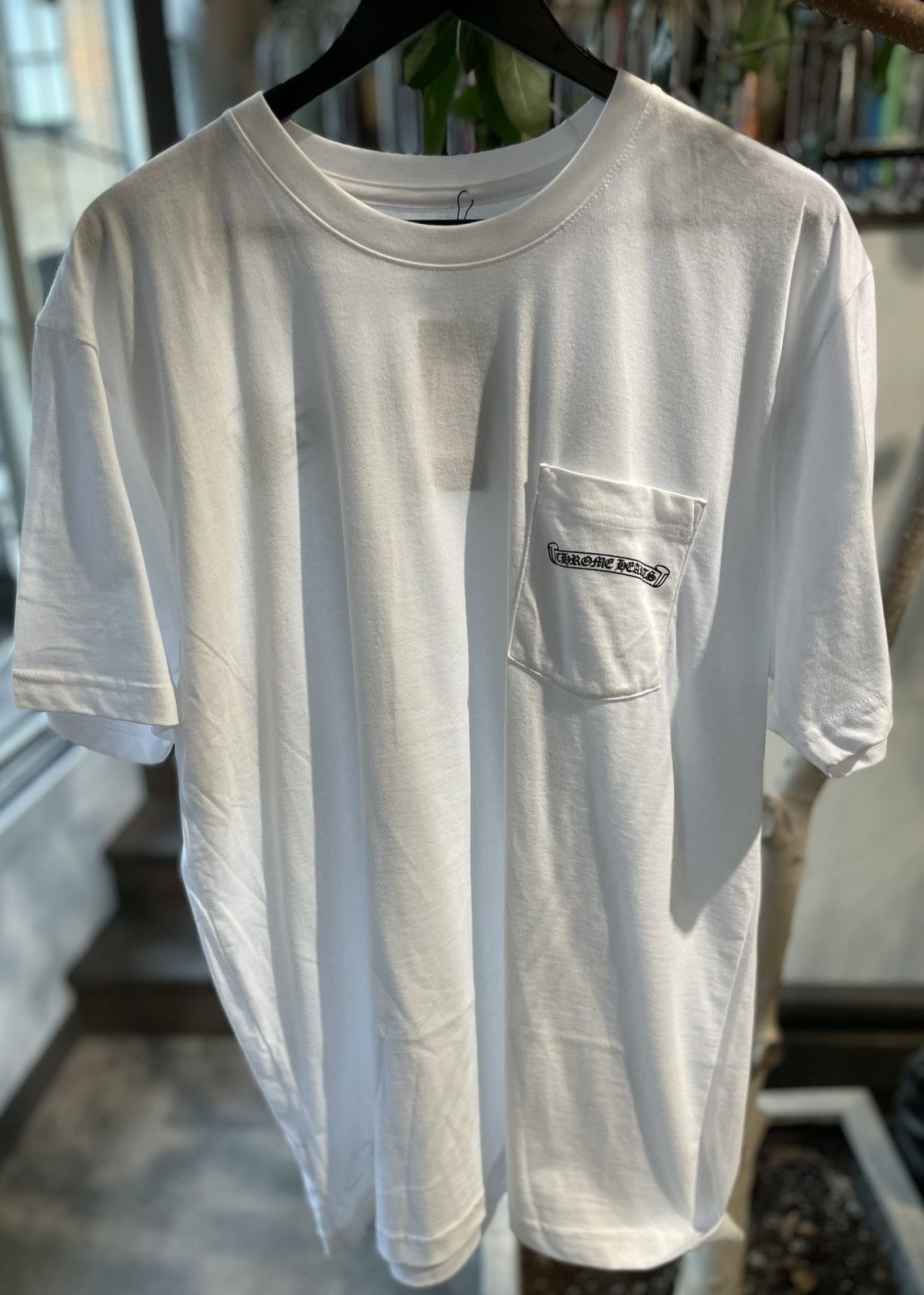 Chrome Hearts Chrome Hearts Scroll Logo Pocket T-shirt Size US XL / EU 56 / 4 - 1 Thumbnail