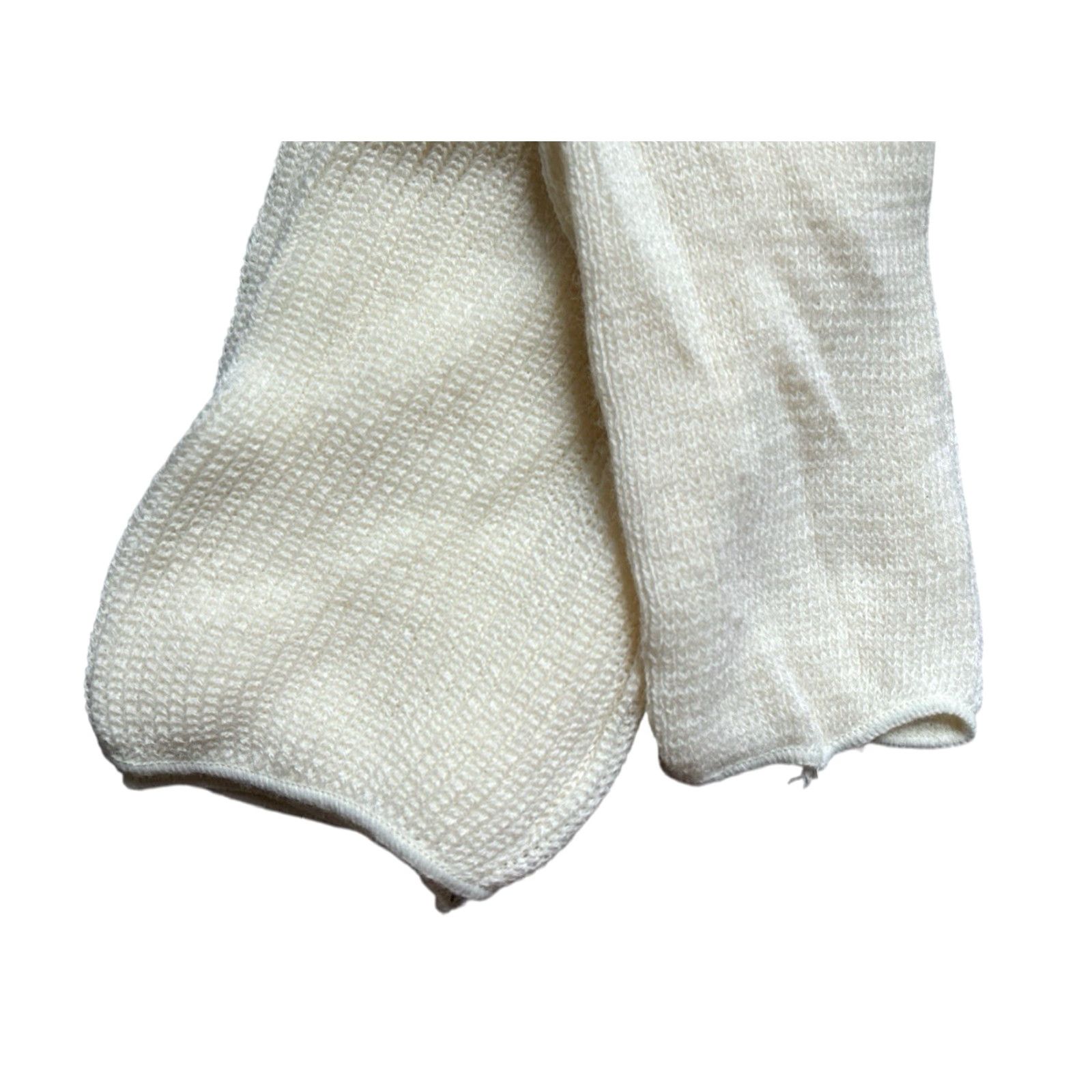 Vintage VINTAGE Winter Warm Up Tights Womens 8-14 White 80s NIP Deadstock Made in USA Thermal Tights M Ladies Womens Size ONE SIZE - 4 Thumbnail