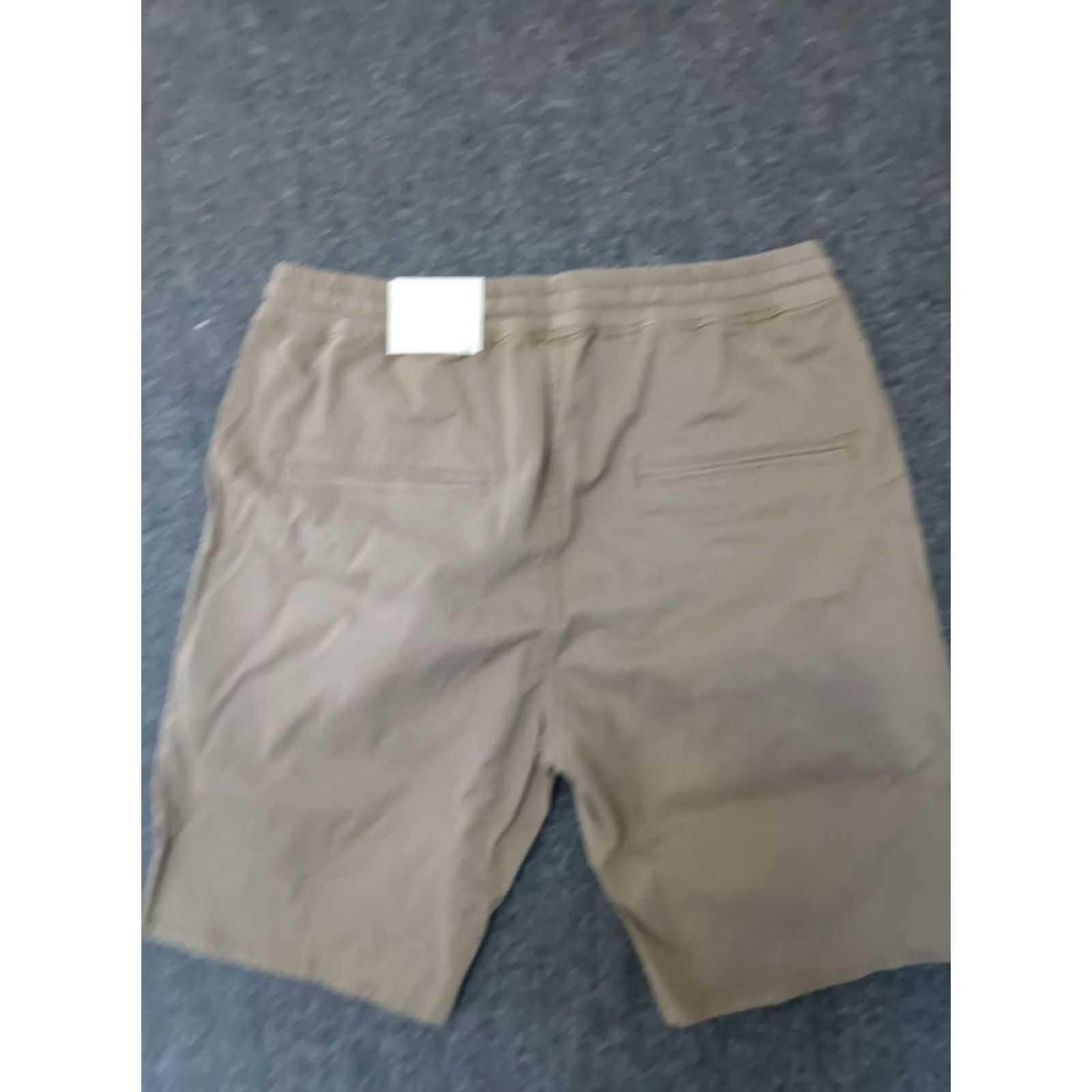 Parker Peyton & Parker Mens M Stretch Elastic Waist Drawstring Gothic Olive Shorts Size US 31 - 2 Thumbnail