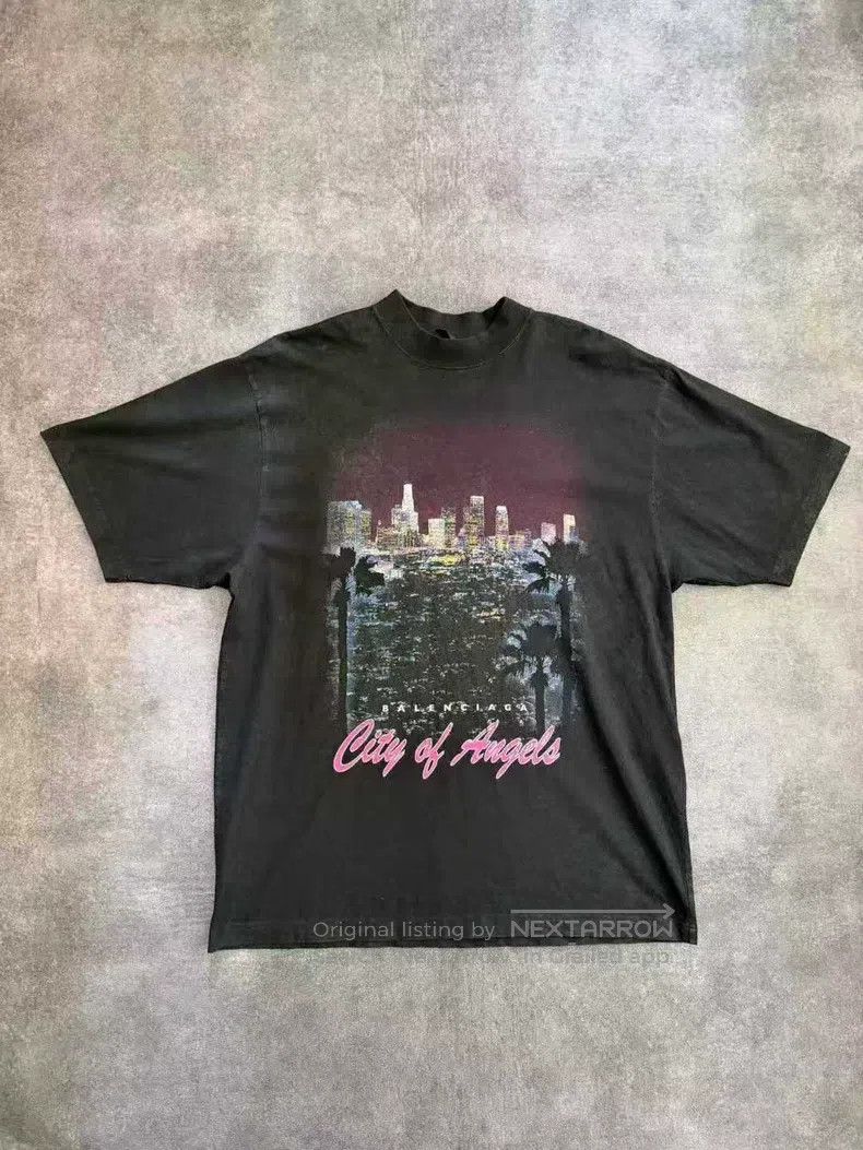 Balenciaga Balenciaga Los Angeles City of Angels Short Sleeve Size US XS / EU 42 / 0 - 1 Thumbnail