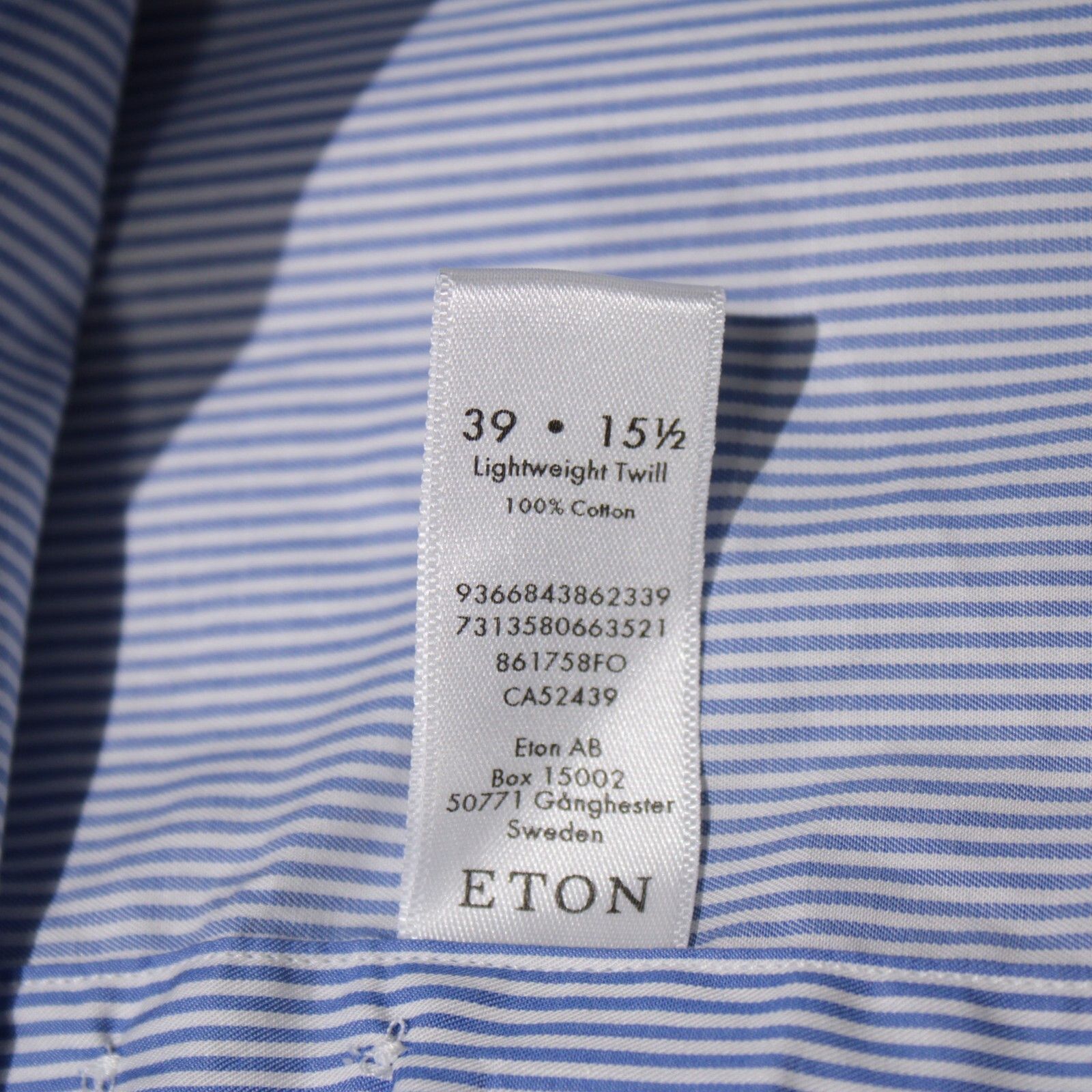 Eton Eton New with tags Shirt Size M US In Blue Size US M / EU 48-50 / 2 - 9 Thumbnail