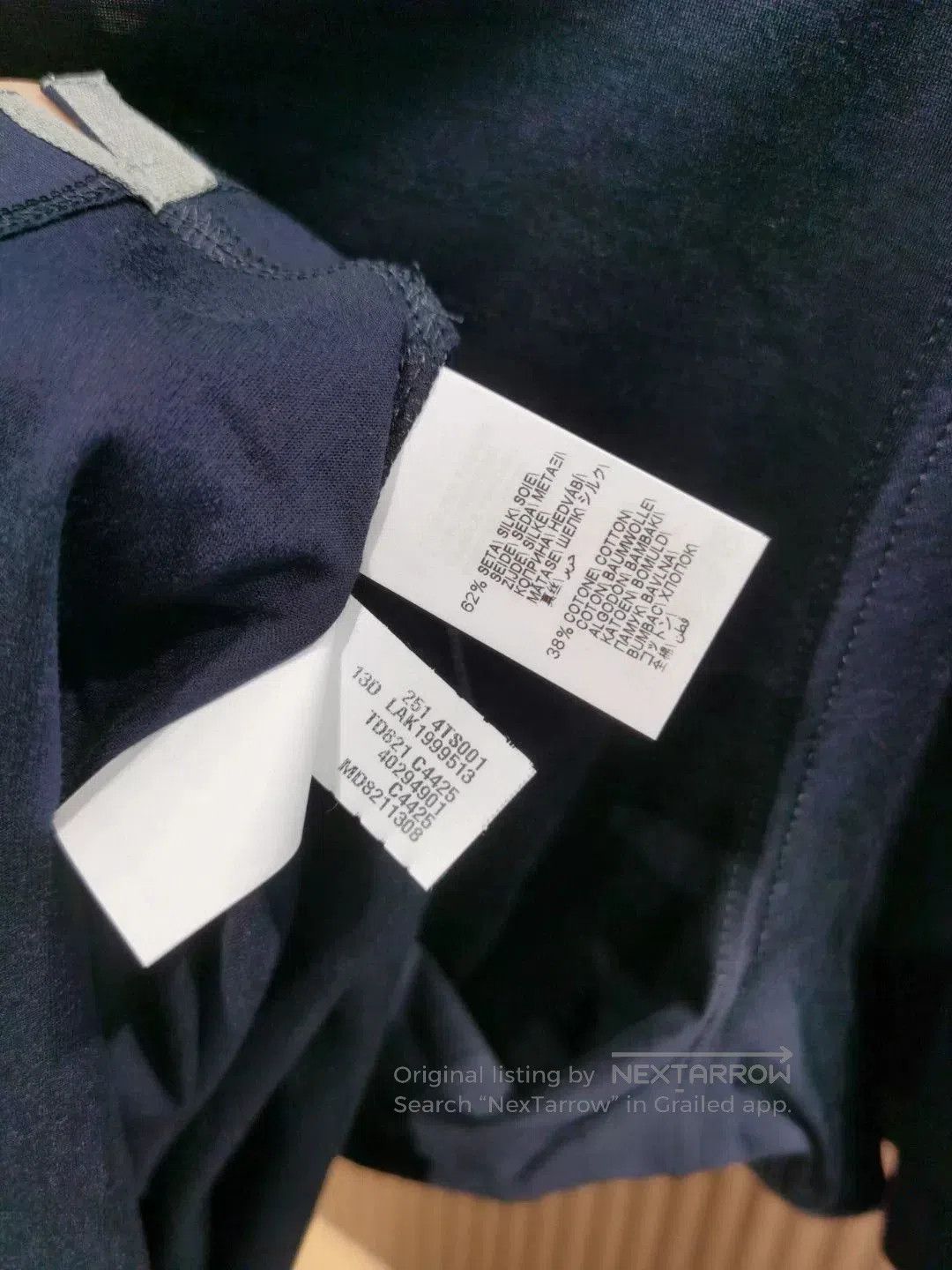 Brunello Cucinelli Brunello Cucinelli Silk Cotton Short Sleeve T-Shirt. Size US S / EU 44-46 / 1 - 5 Thumbnail