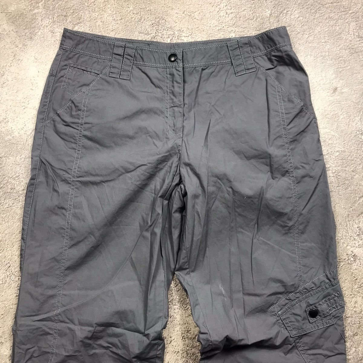 Vintage Vintage 90s Baggy Cargo Pants Distressed Thrashed Grunge 30 Size 30" / US 8 / IT 44 - 4 Thumbnail