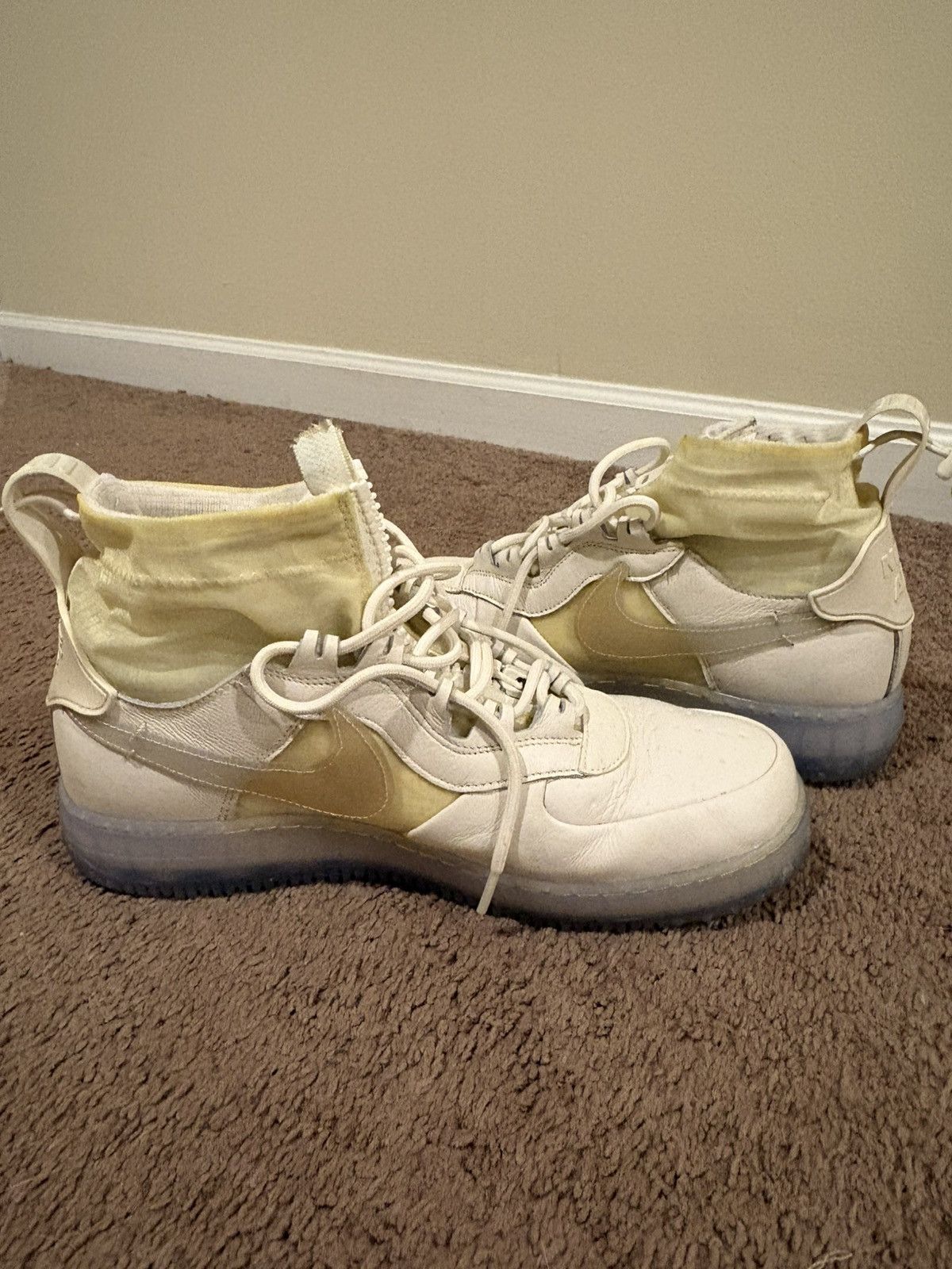 Nike NIKE X GORE-TEX AIR FORCE 1 “PHANTOM WHITE” HIGH Size US 11 / EU 44 - 7 Thumbnail