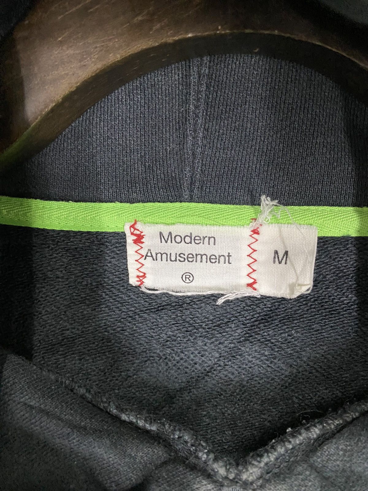 Japanese Brand × Modern Amusement Modern amusement hoodie rasta sun faded style very rare Size US M / EU 48-50 / 2 - 7 Thumbnail