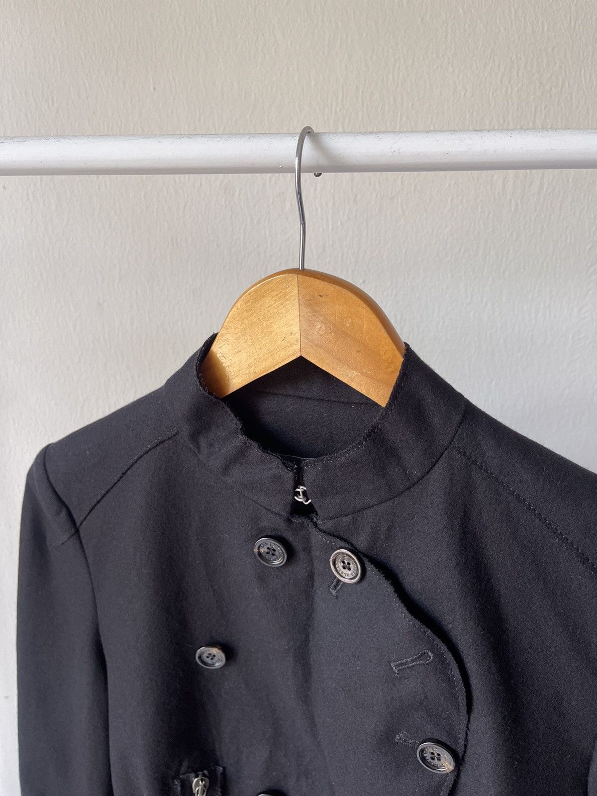 Alexander McQueen 2000s AlexanderMcqueen Wool Punk Zip Style Jacket 96 Size US XS / EU 42 / 0 - 10 Thumbnail