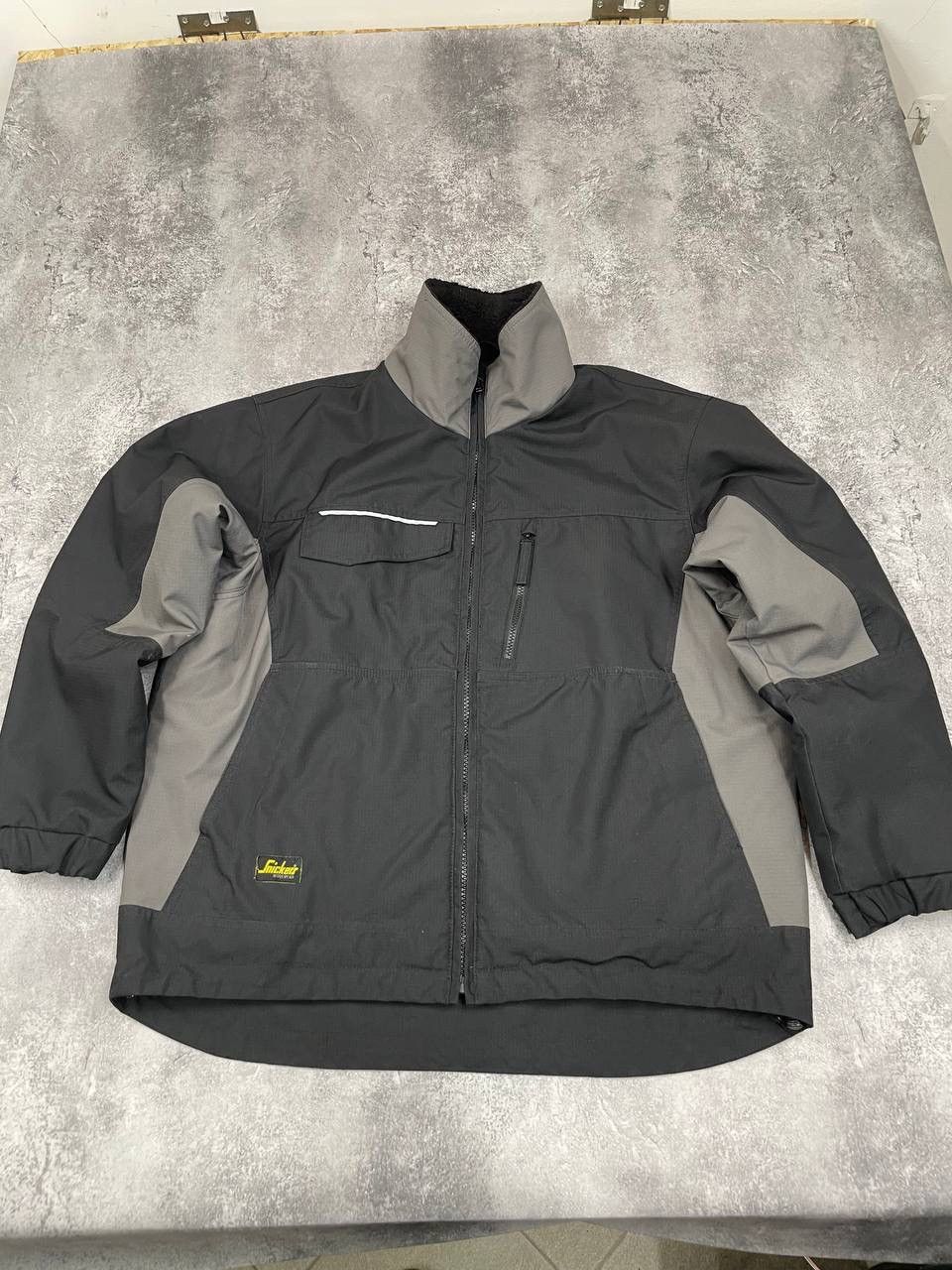 Other Snickers Workwear Men Jacket Black Grey Size XL Size US XL / EU 56 / 4 - 1 Thumbnail