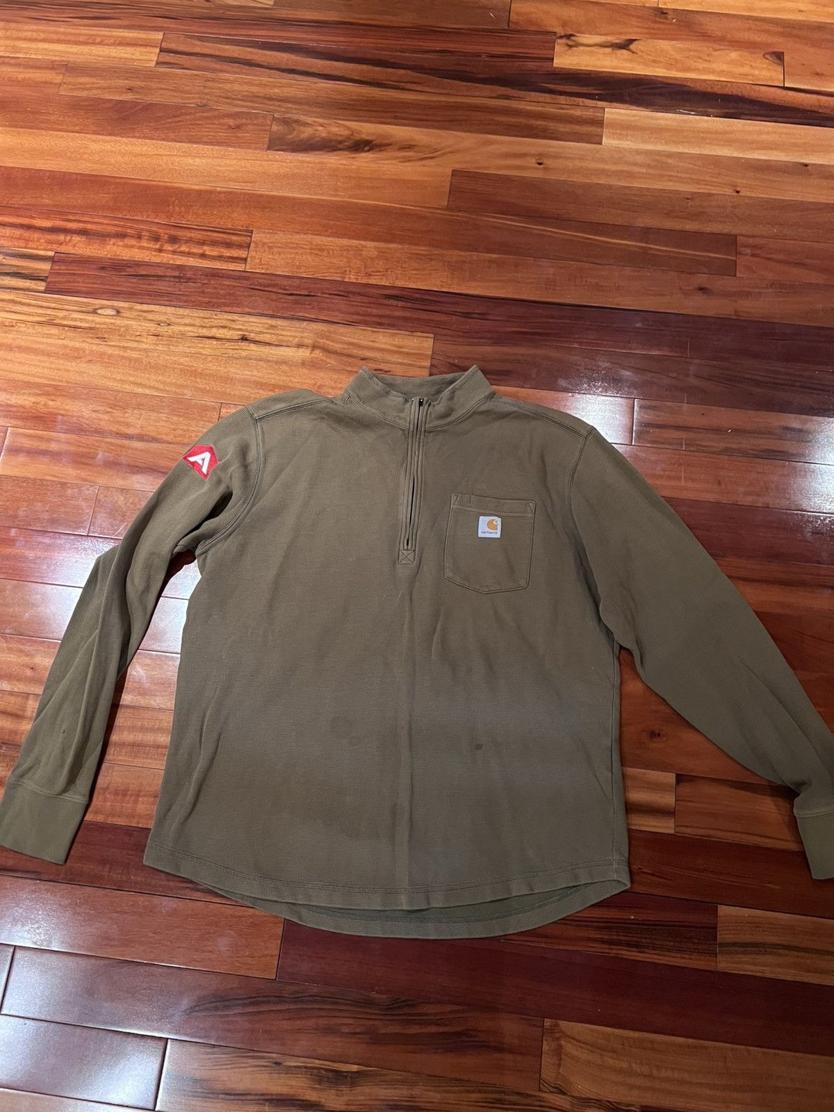 Carhartt × Vintage Carharrt work half zip Size US XL / EU 56 / 4 - 1 Thumbnail