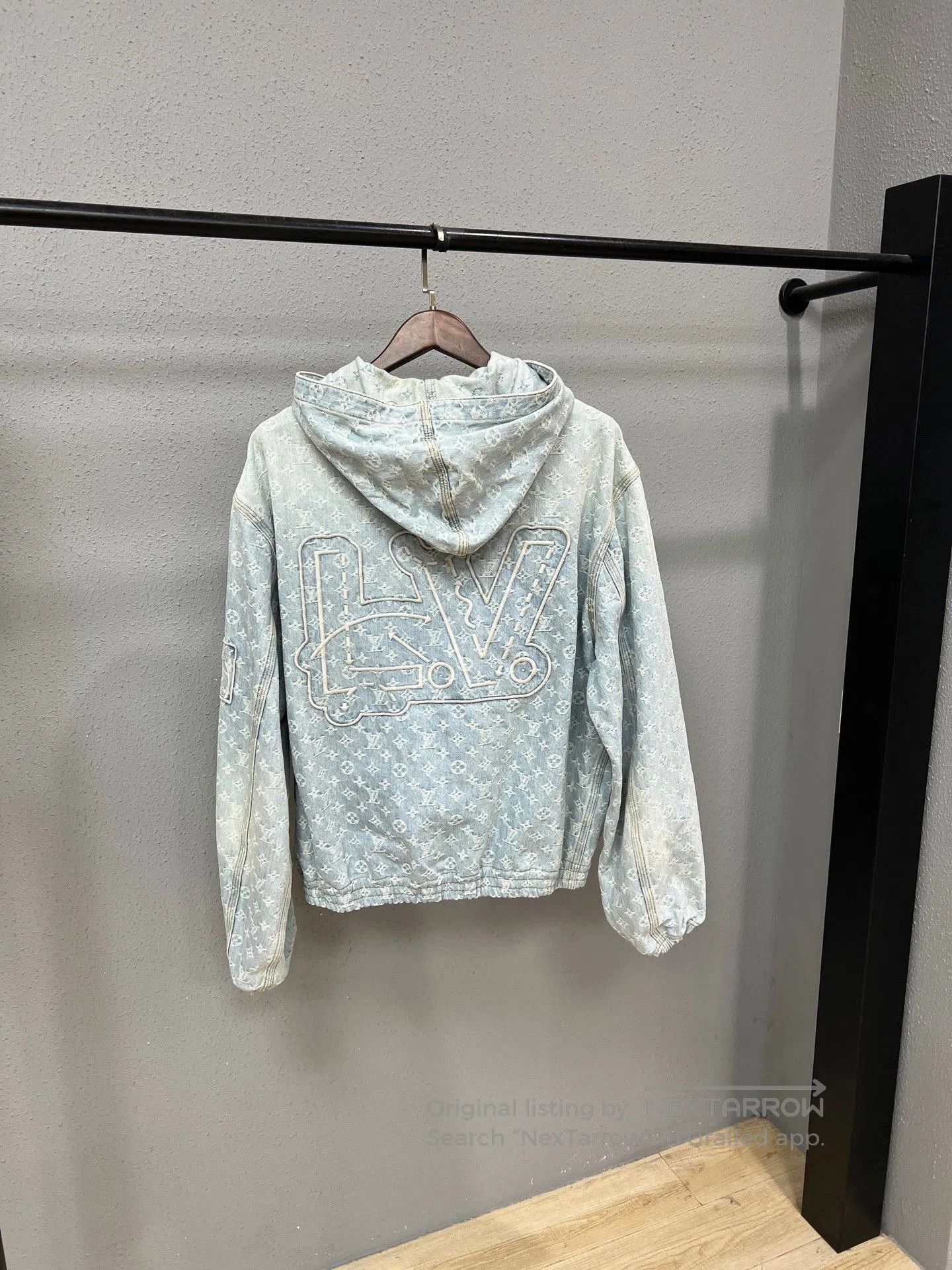 Louis Vuitton Louis Vuitton LV x NBA Washed Monogram Denim Jacket. Size US L / EU 52-54 / 3 - 2 Thumbnail