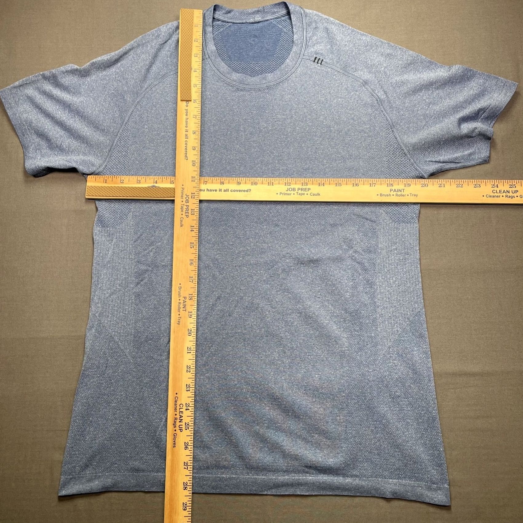 Lululemon Lululemon Shirt Mens Large Blue Vent Tech Seamless Athletic Workout Top Size US L / EU 52-54 / 3 - 2 Thumbnail