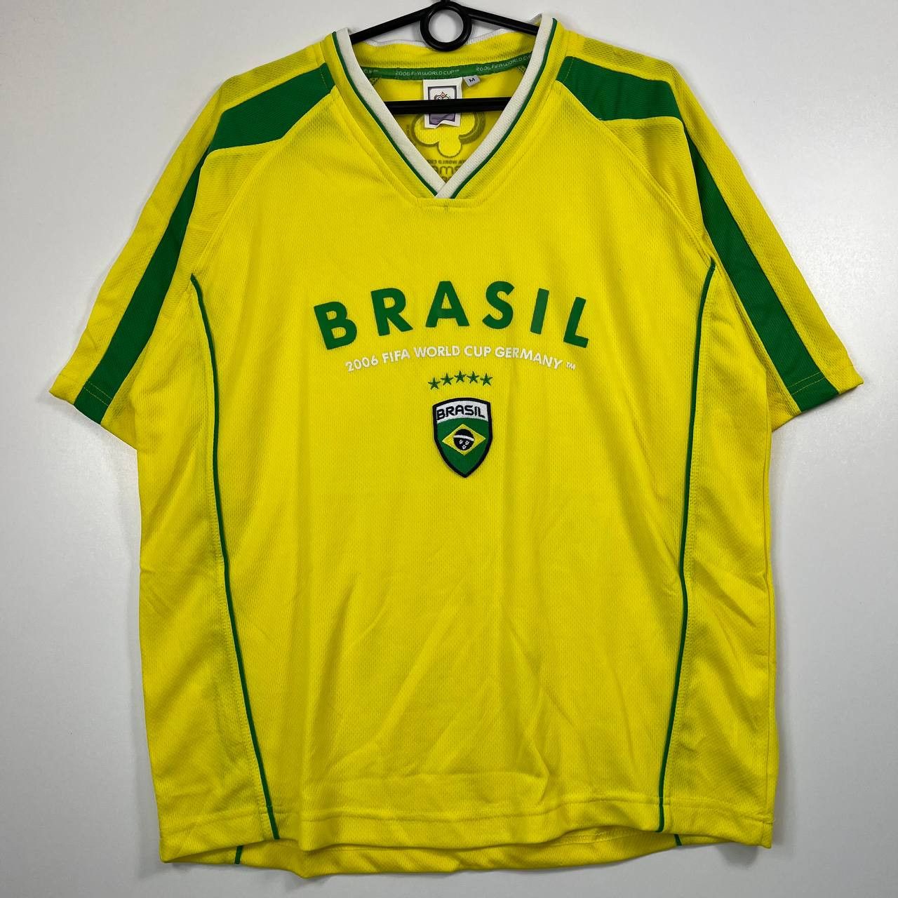 Other Brasil 2006 World Cup Germany Shirt National Team Jersey M Size US M / EU 48-50 / 2 - 1 Thumbnail