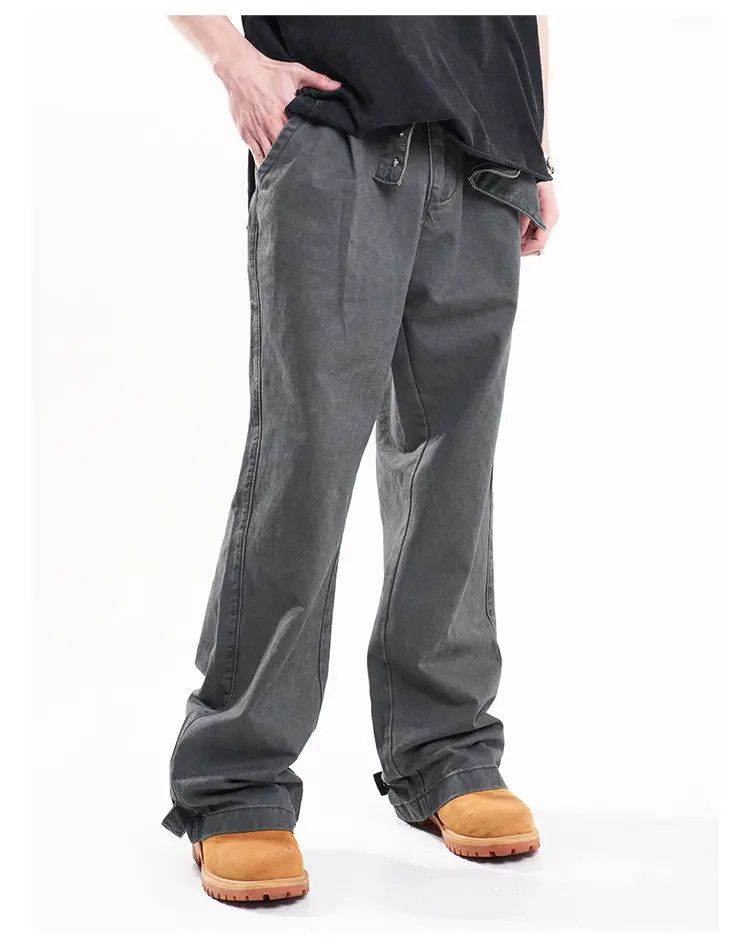 Japanese Brand × Jean Cargo Stacked Denim Jeans Size US 32 / EU 48 - 2 Thumbnail