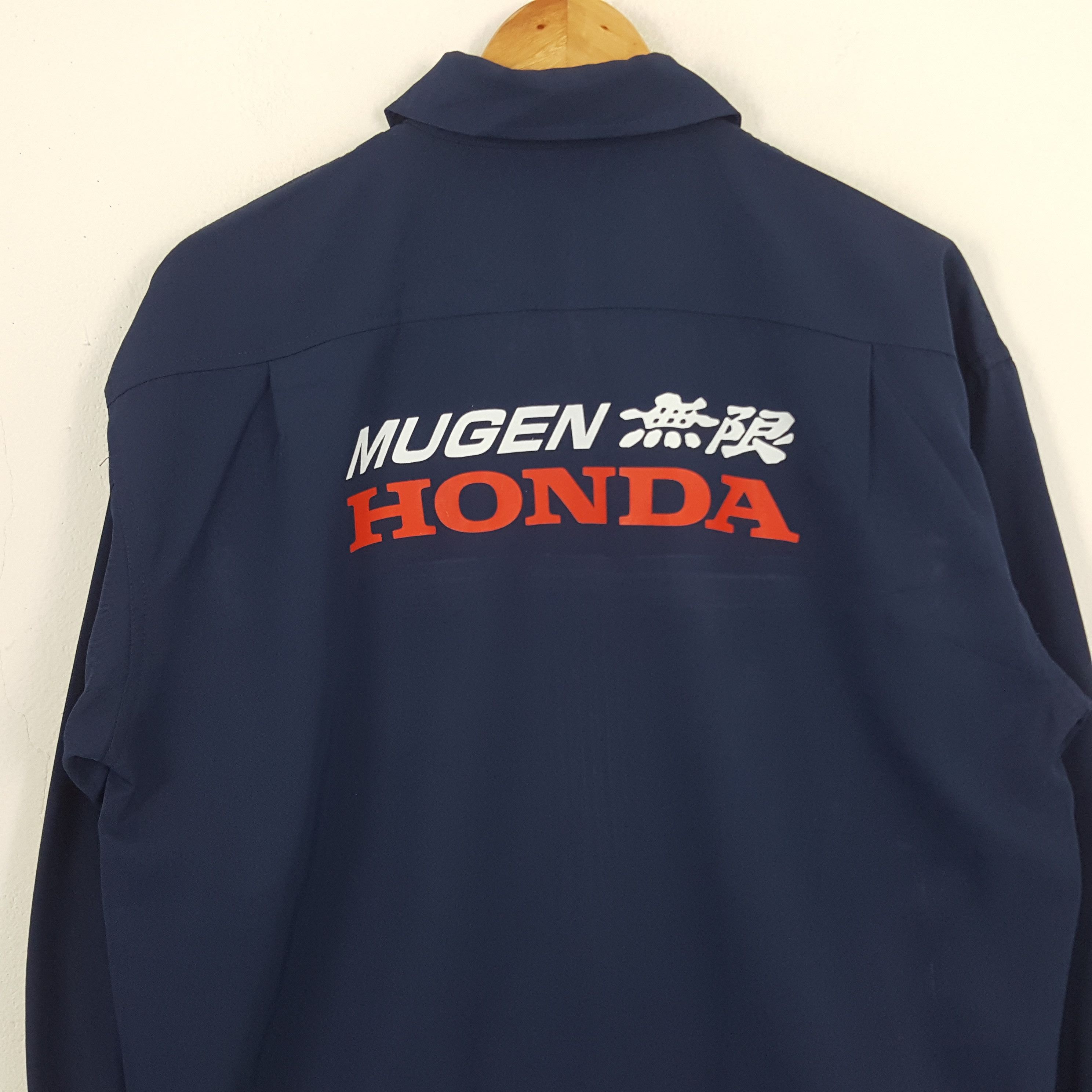 Honda × Vintage Vintage Mugen Honda Japanese Racing Team Custom Art Jacket Size US M / EU 48-50 / 2 - 2 Thumbnail