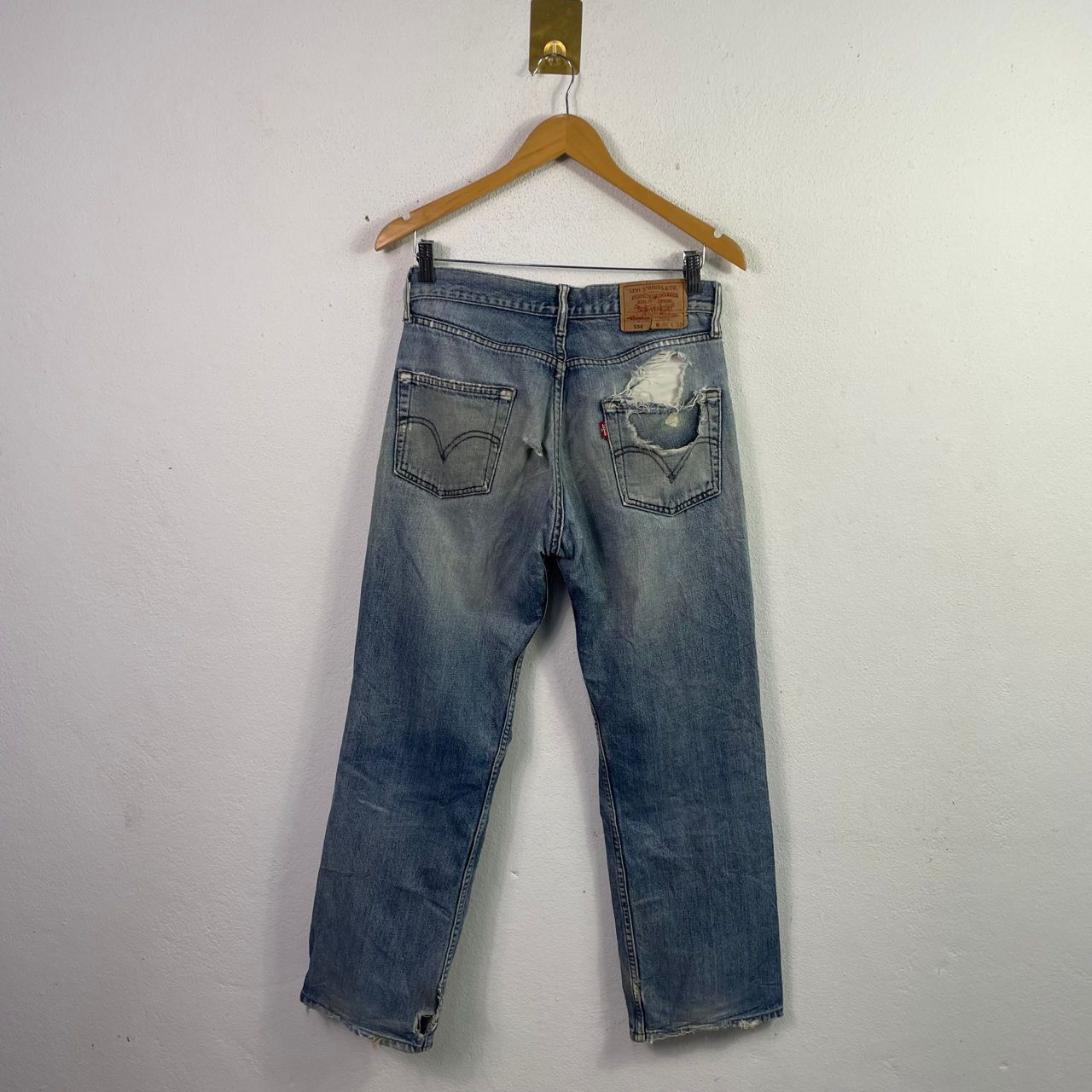 Vintage Levis Ripped Trashed Distressed Jeans
