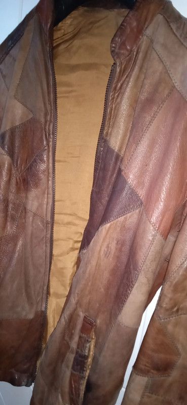 Vintage vintage leather jacket Size US M / EU 48-50 / 2 - 2 Thumbnail