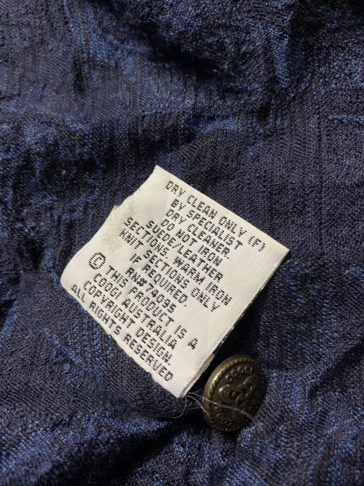 Coogi Vintage COOGI Wool Knitted Leather Oversized Size US L / EU 52-54 / 3 - 12 Thumbnail