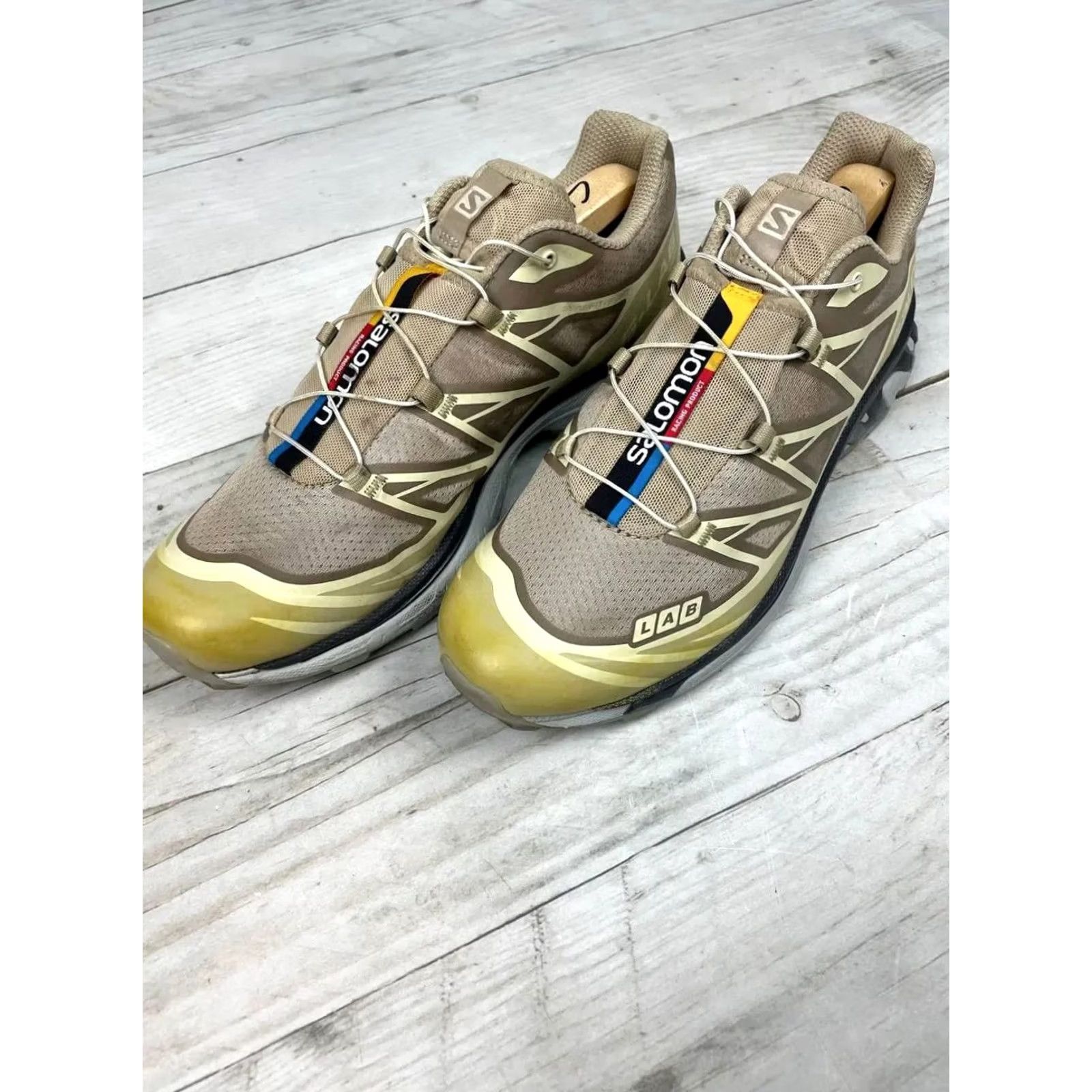 Salomon Salomon XT-6 Sneaker Men Size US 10 Beige Nike? Size US 10 / EU 43 - 3 Thumbnail