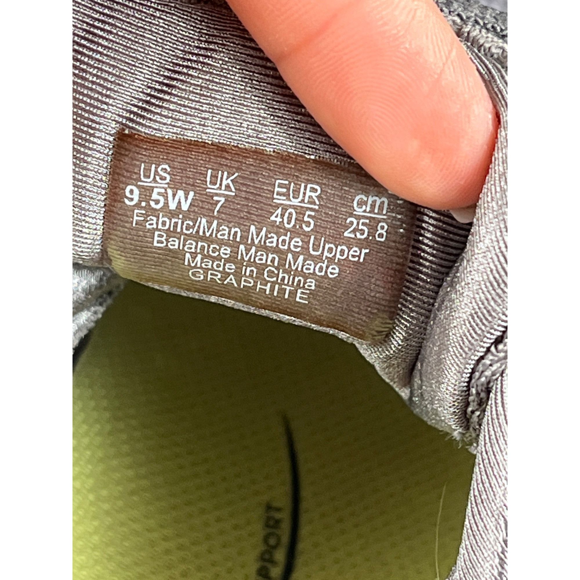 Other Ryka SKU 7793 Womens Grey and Teal Athletic training Shoes S Size US 9.5 / IT 39.5 - 8 Thumbnail