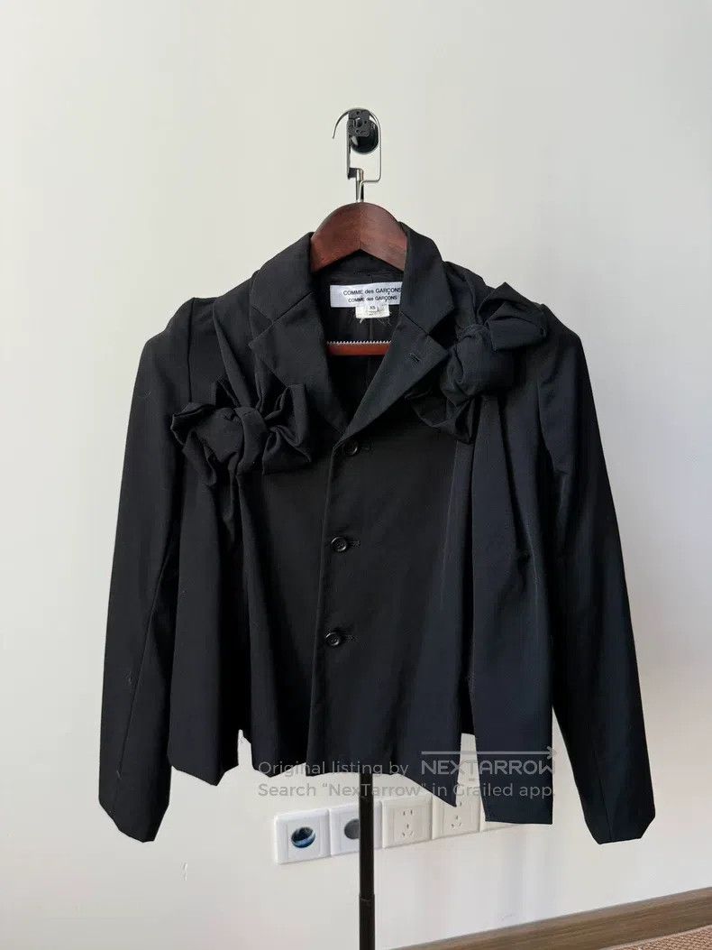 Comme des Garcons Comme Des Garcons Mainline wool bow blazer Size XS / US 0-2 / IT 36-38 - 1 Thumbnail