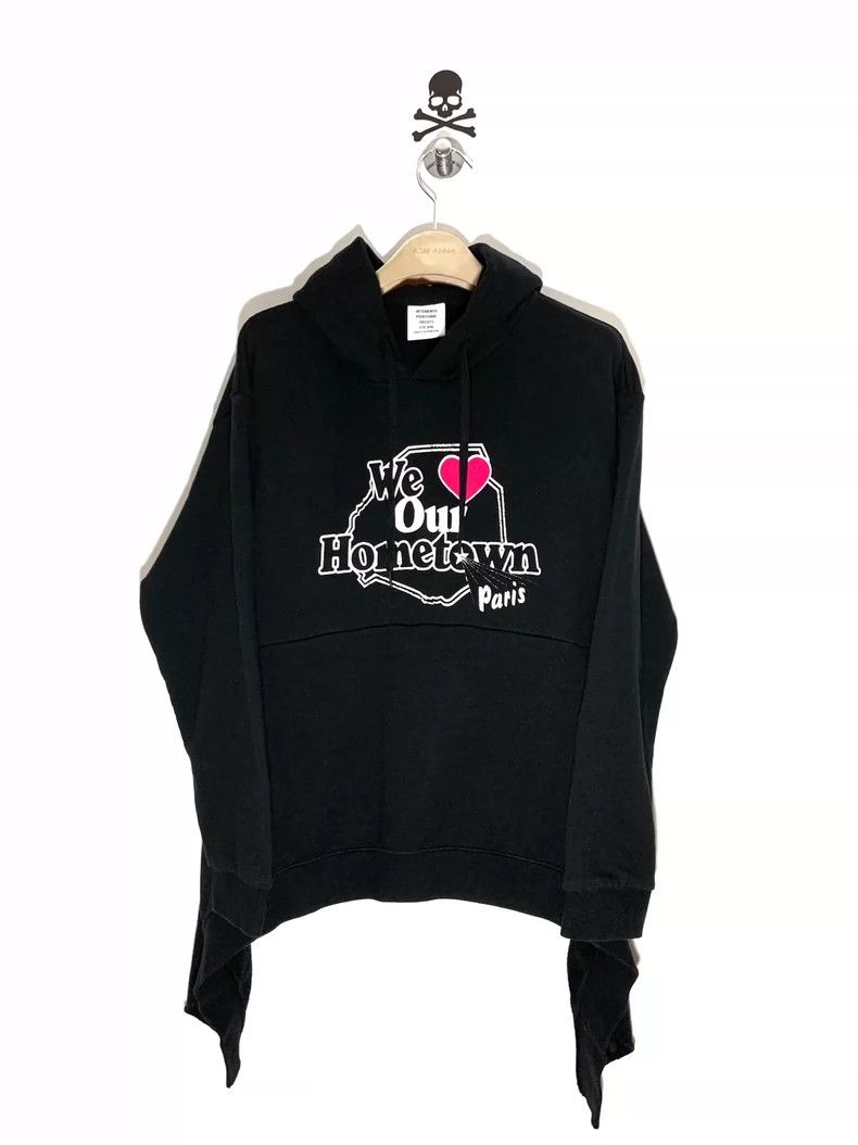 Vetements Vetements Double-Layered Hoodie Size US XS / EU 42 / 0 - 1 Thumbnail