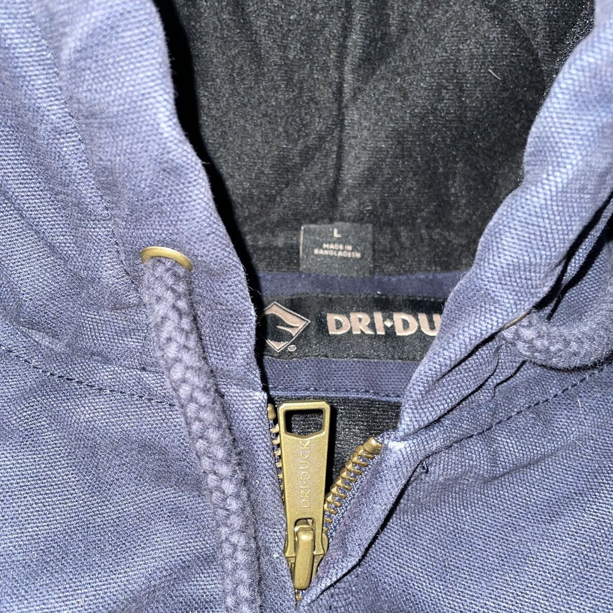Vintage Dri Duck Canvas Carhartt style Hooded Workwear Jacket Size US L / EU 52-54 / 3 - 4 Thumbnail