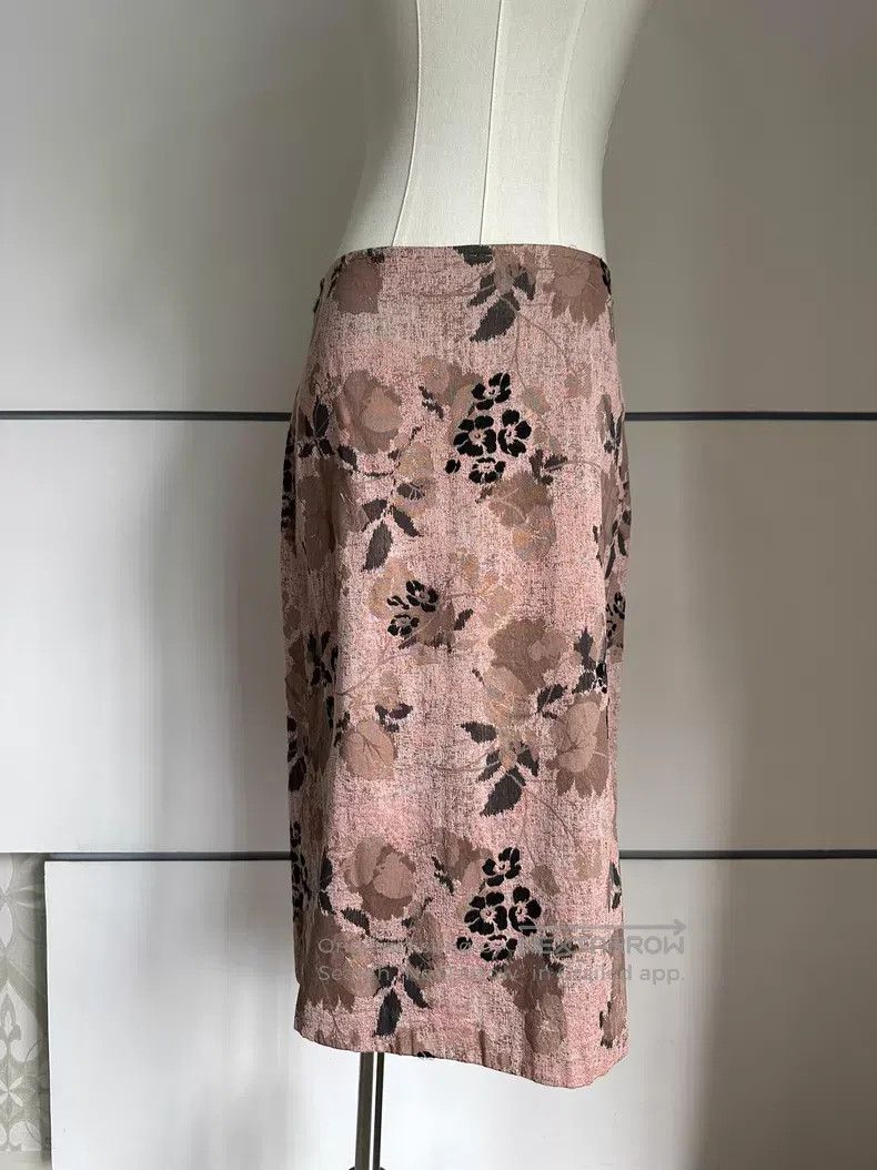 Dries Van Noten Dries Van Noten Geometric Woven Skirt Size 33" - 4 Thumbnail