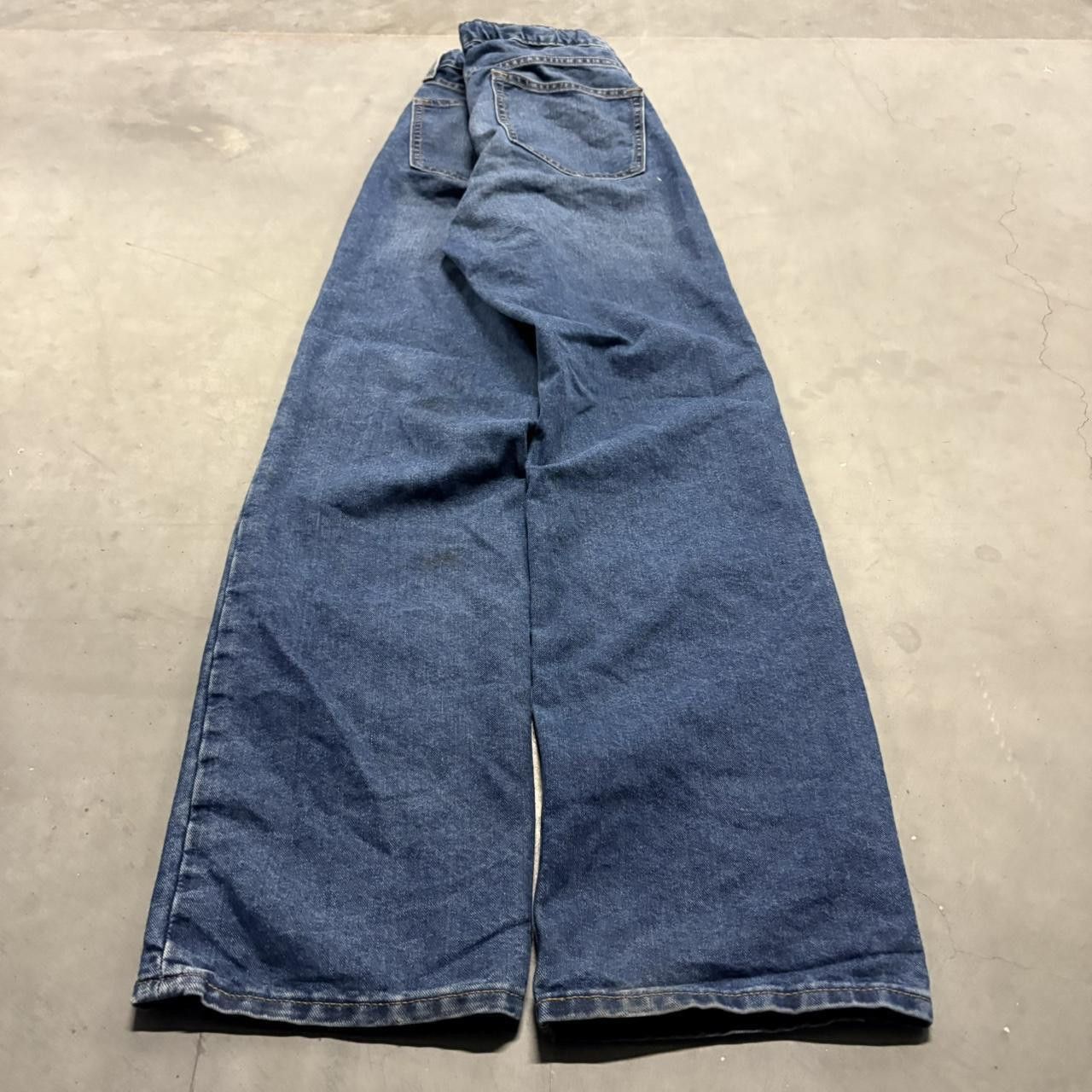 Vintage Crazy Vintage Y2K/2000s Straight Leg Old Navy Dark Wash Denim Jeans! Size US 28 / EU 44 - 4 Thumbnail