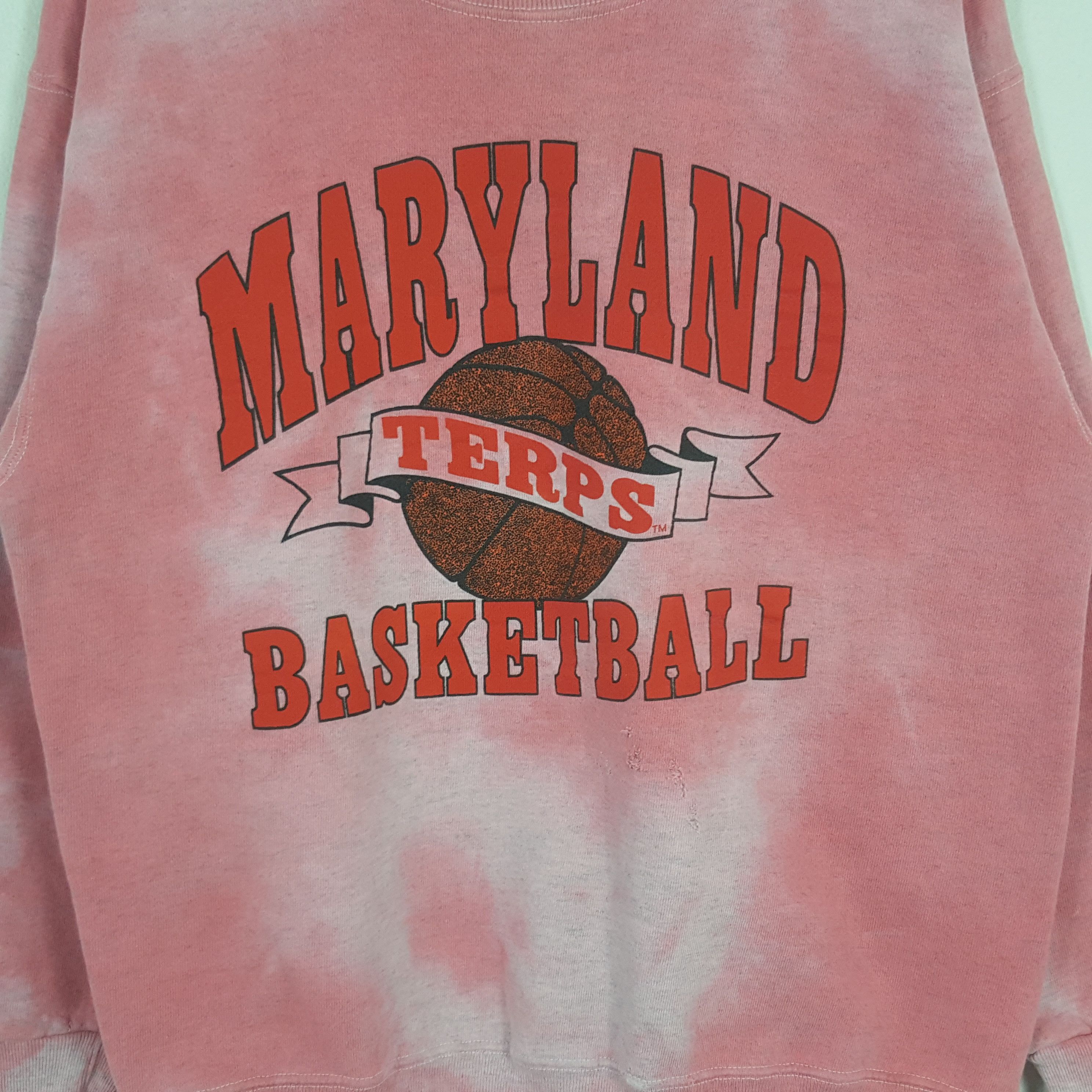 NBA × Vintage Vintage Maryland Terps American Basketball Team Sweatshirt Size US M / EU 48-50 / 2 - 2 Thumbnail