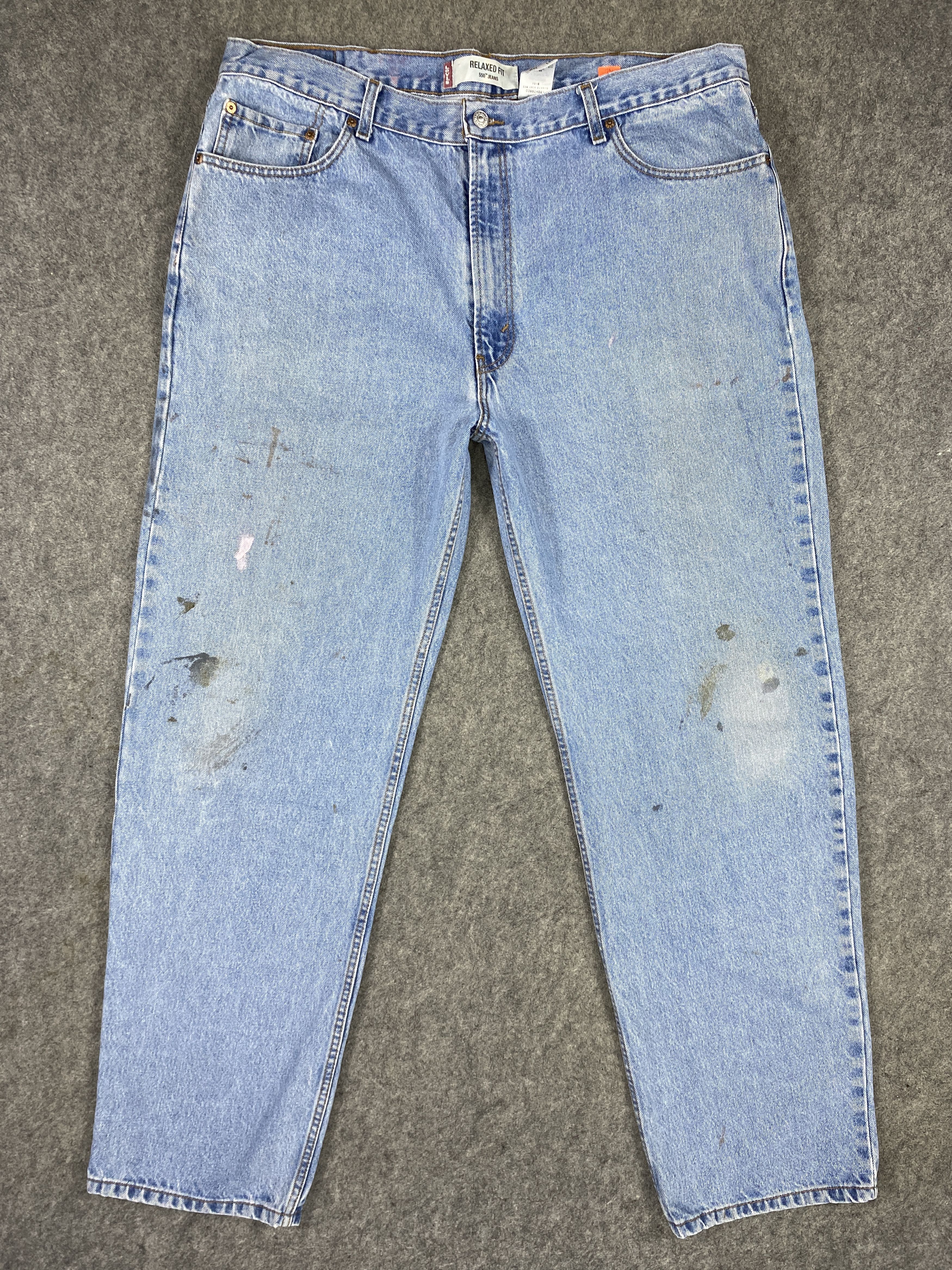 Levi's Blue Vintage Levi's 550 Jeans 42x34.5 Denim -JN2077 Size US 42 / EU 58 - 1 Thumbnail