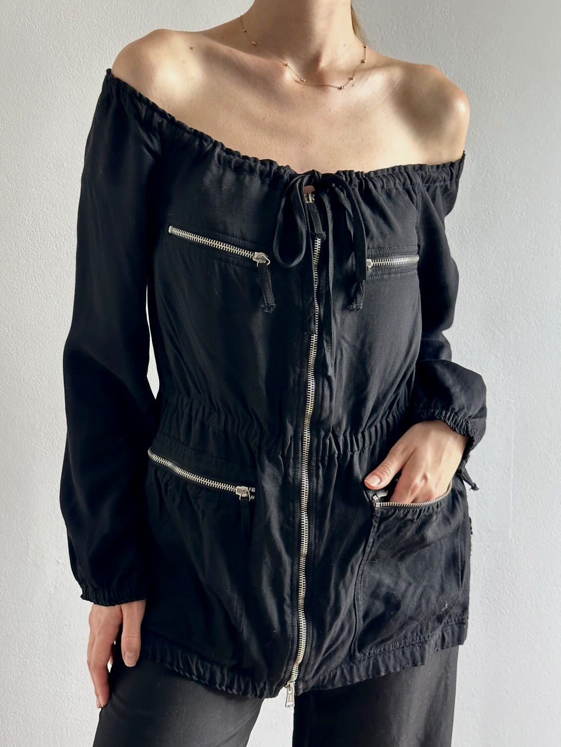 Vintage Jean Paul Gaultier Jeans Zipper Jacket / Dress