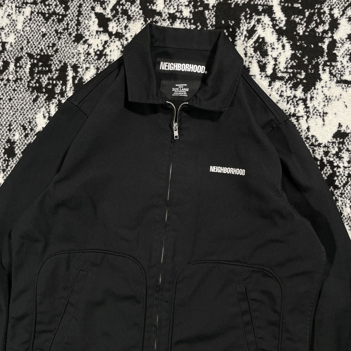 Japanese Brand × Neighborhood NEIGHBORHOOD HB AOS DRIZZLER / EC-JKT 2019 JACKET - LARGE Size US L / EU 52-54 / 3 - 4 Thumbnail