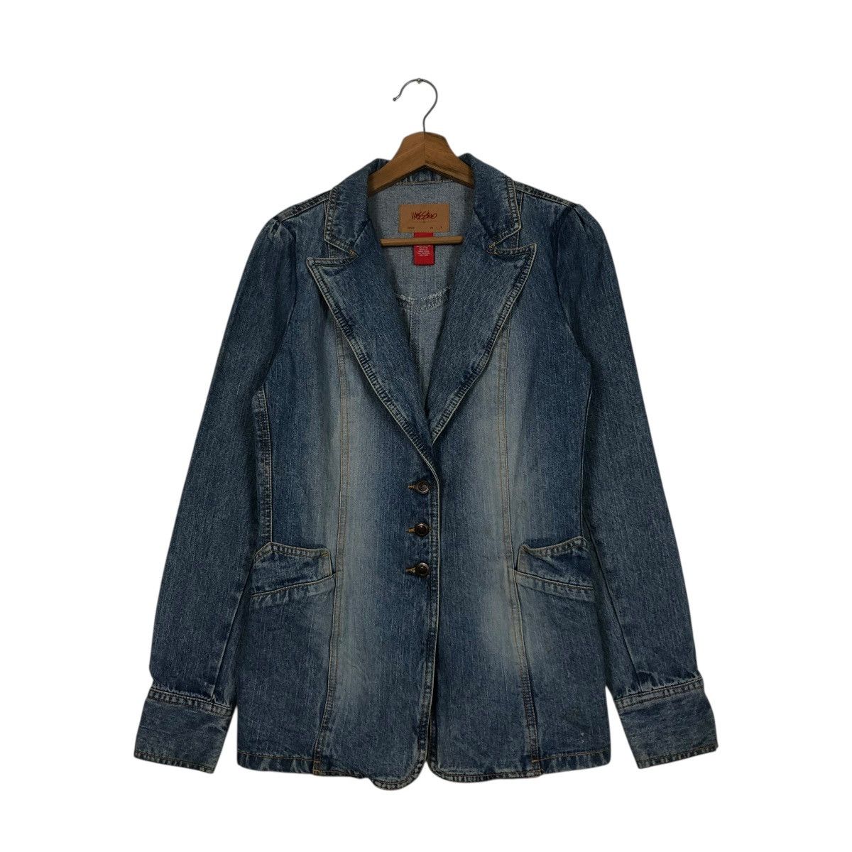 Japanese Brand 🔥VINTAGE DENIM CHORE WORK JACKET MOSSIMO ISSEY MIYAKE Size US M / EU 48-50 / 2 - 3 Thumbnail