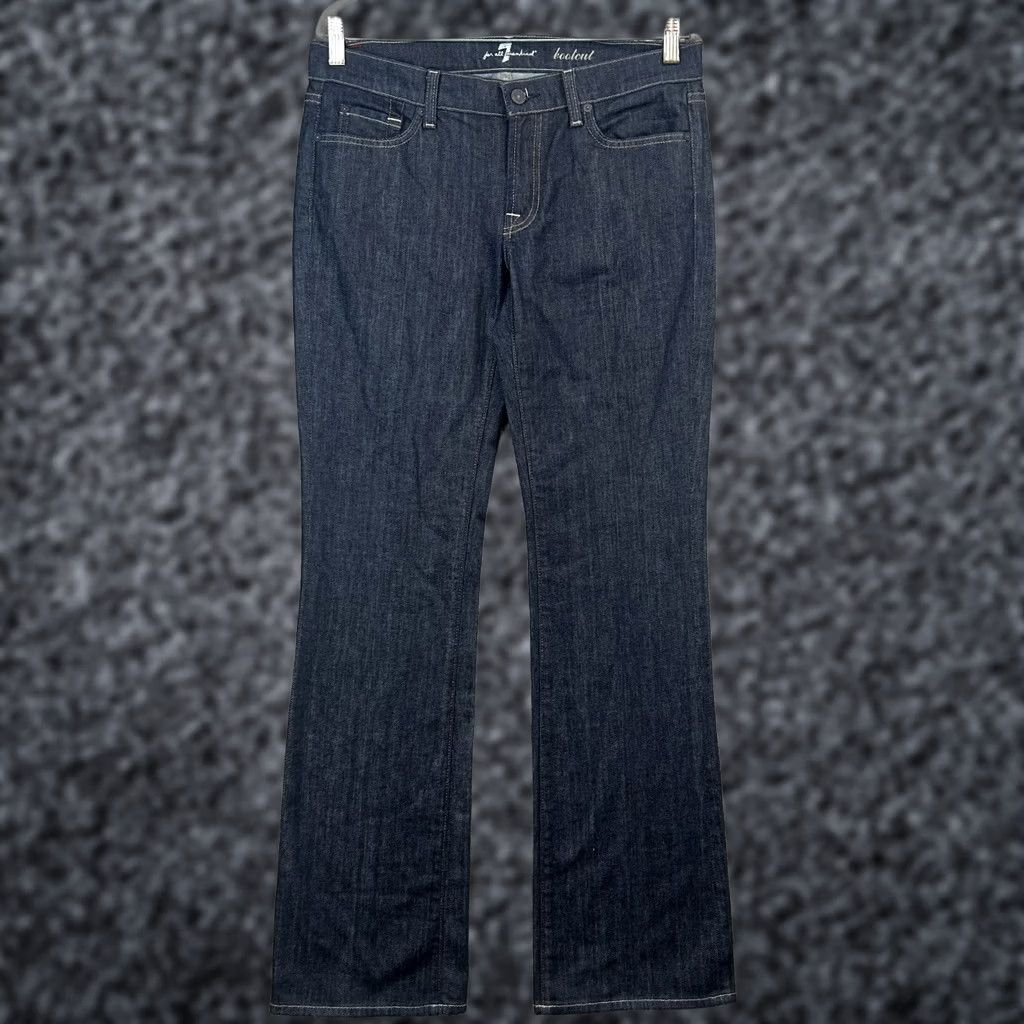 7 For All Mankind 7 For All Mankind Jeans Blue Bootcut 34 Waist 34 Inseam Slim 7 For All Mankind Paxtyn Womens Size 32-34 Size 24" / US 00 / IT 34 - 1 Thumbnail