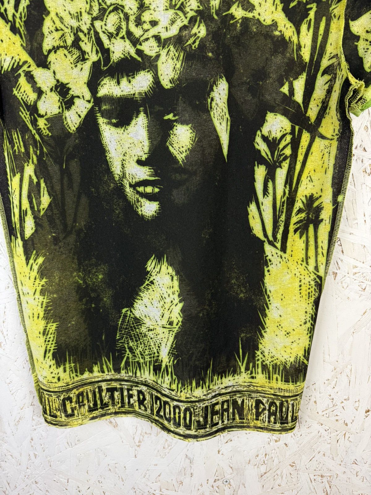 Jean Paul Gaultier Jean Paul Gaultier 2000 Native Woman Mesh T-Shirt Size 48 Size US M / EU 48-50 / 2 - 7 Thumbnail