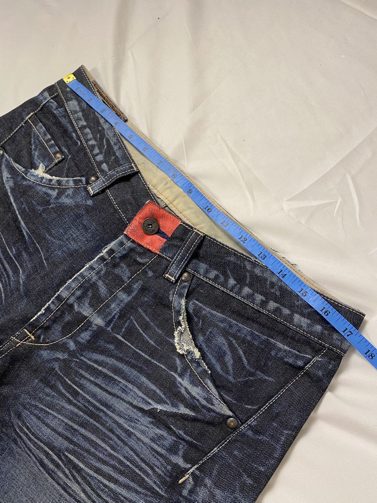 Marithe + Francois Girbaud ✨ Archive Marithe Francois Girbaud Jeans Denim Punk Style Size US 34 / EU 50 - 22 Thumbnail