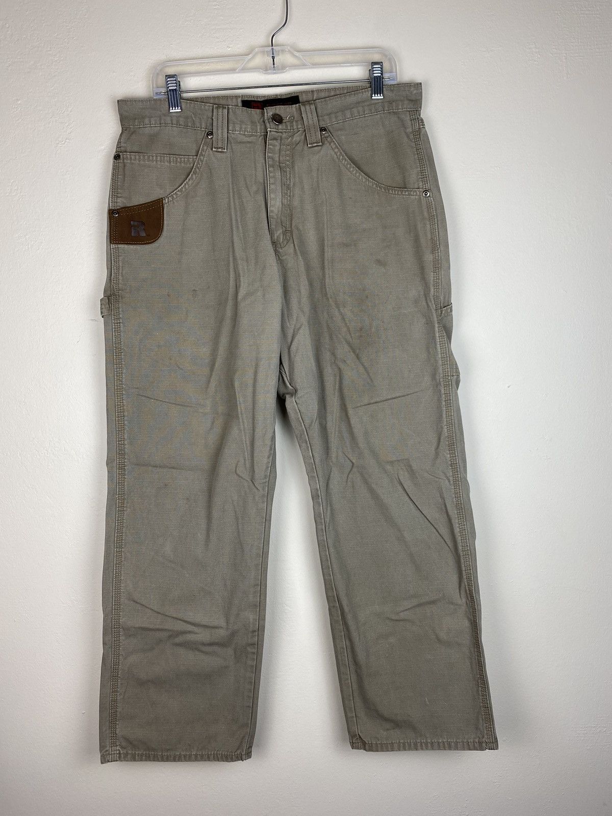 Wrangler Vintage Wrangler Riggs Carpenter Pants Baggy Skate y2k Size US 34 / EU 50 - 1 Thumbnail