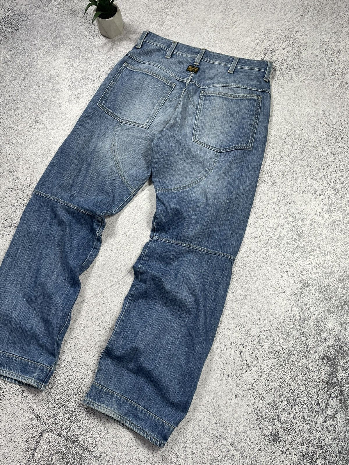 G-Star × Vintage Vintage G-Star Raw Faded Denim Jeans Size US 32 / EU 48 - 3 Thumbnail